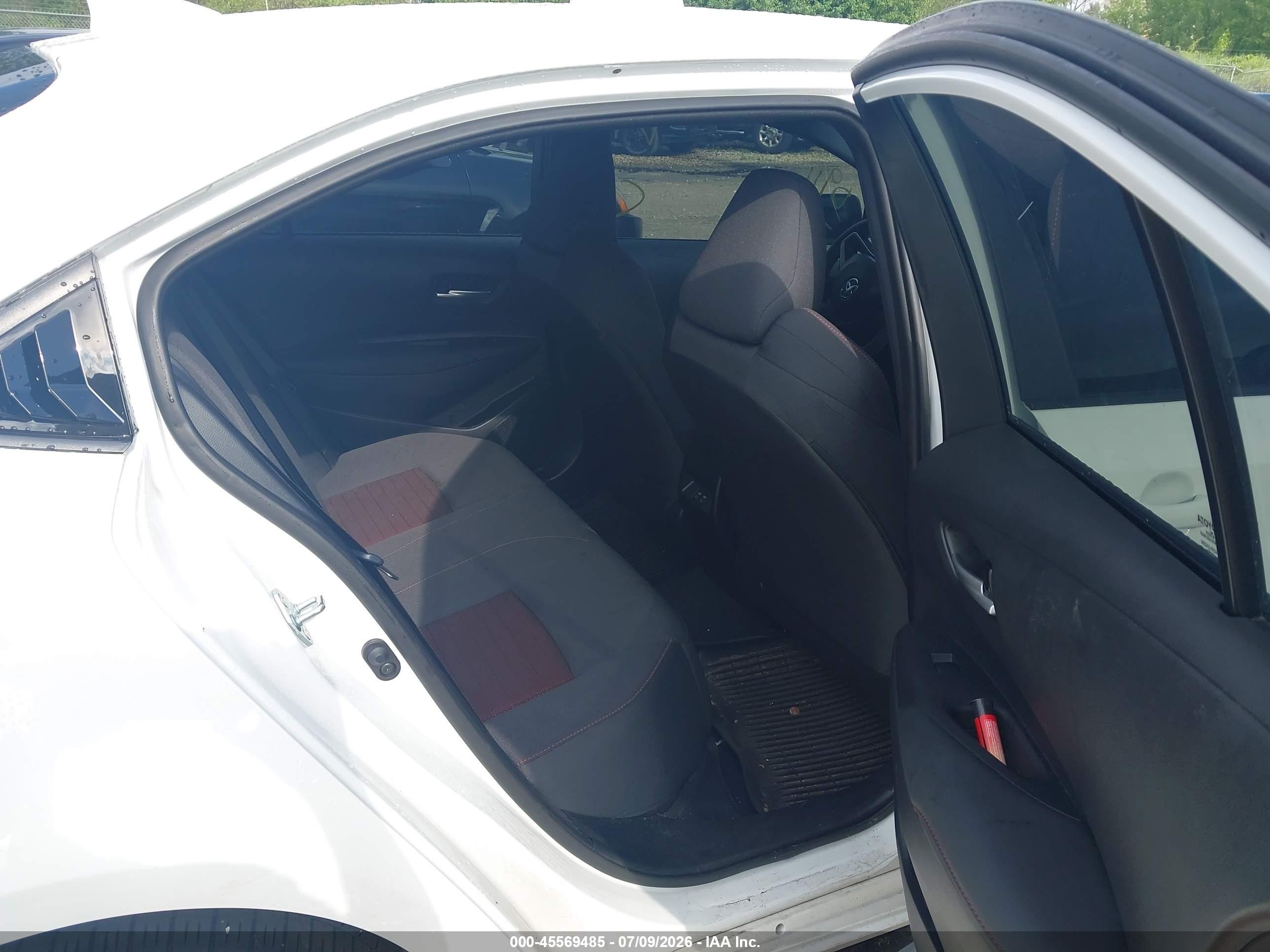 2025 Toyota Corolla Se White vin: 5YFS4MCE0SP237298