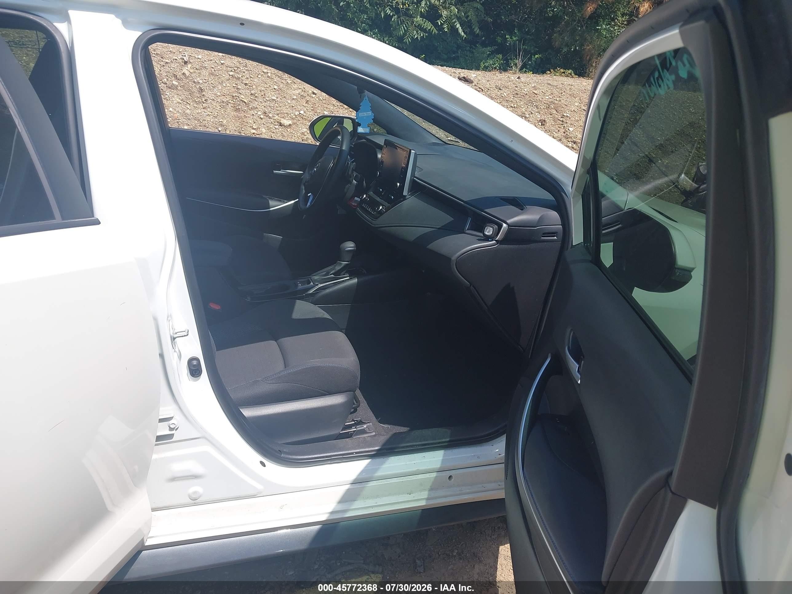 2021 Toyota Corolla Se White vin: 5YFS4MCE1MP063437