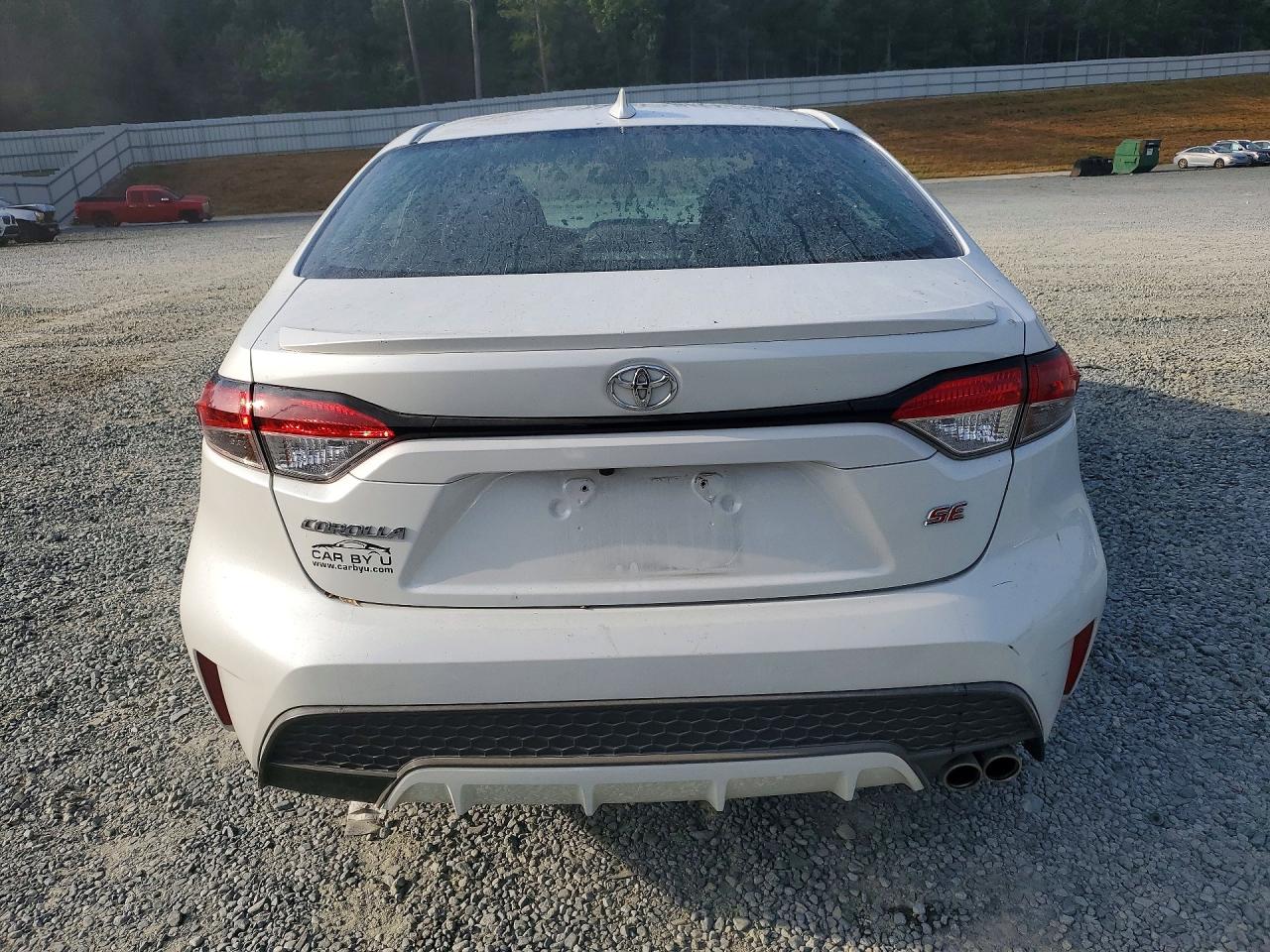2022 Toyota Corolla Se White vin: 5YFS4MCE1NP133505