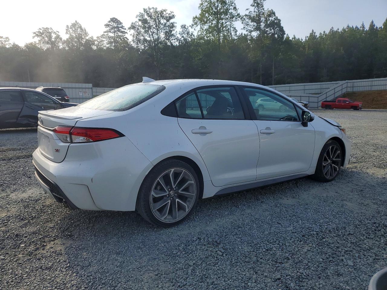 2022 Toyota Corolla Se White vin: 5YFS4MCE1NP133505