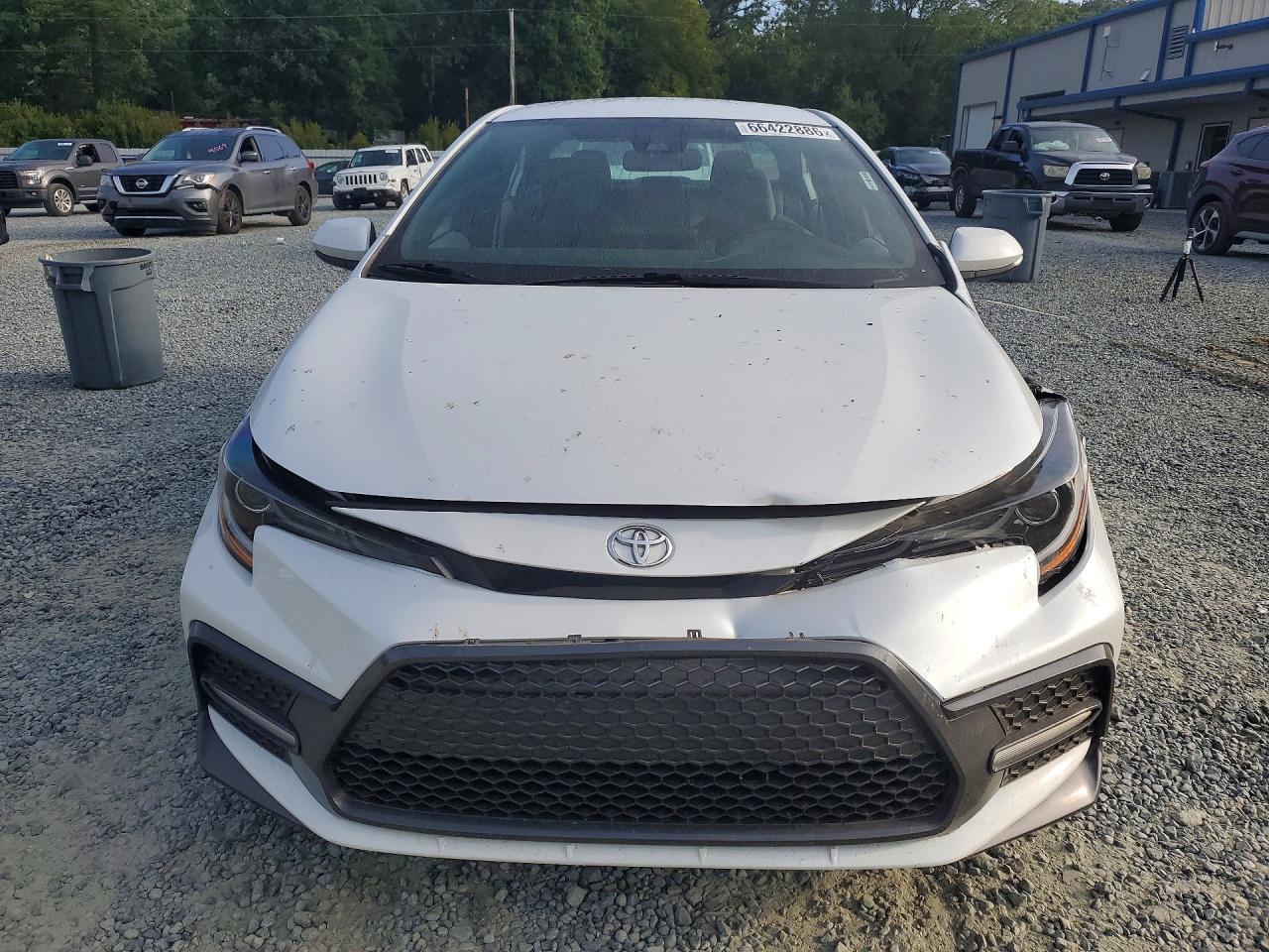 2022 Toyota Corolla Se White vin: 5YFS4MCE1NP133505