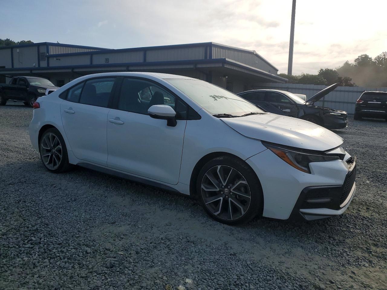 2022 Toyota Corolla Se White vin: 5YFS4MCE1NP133505