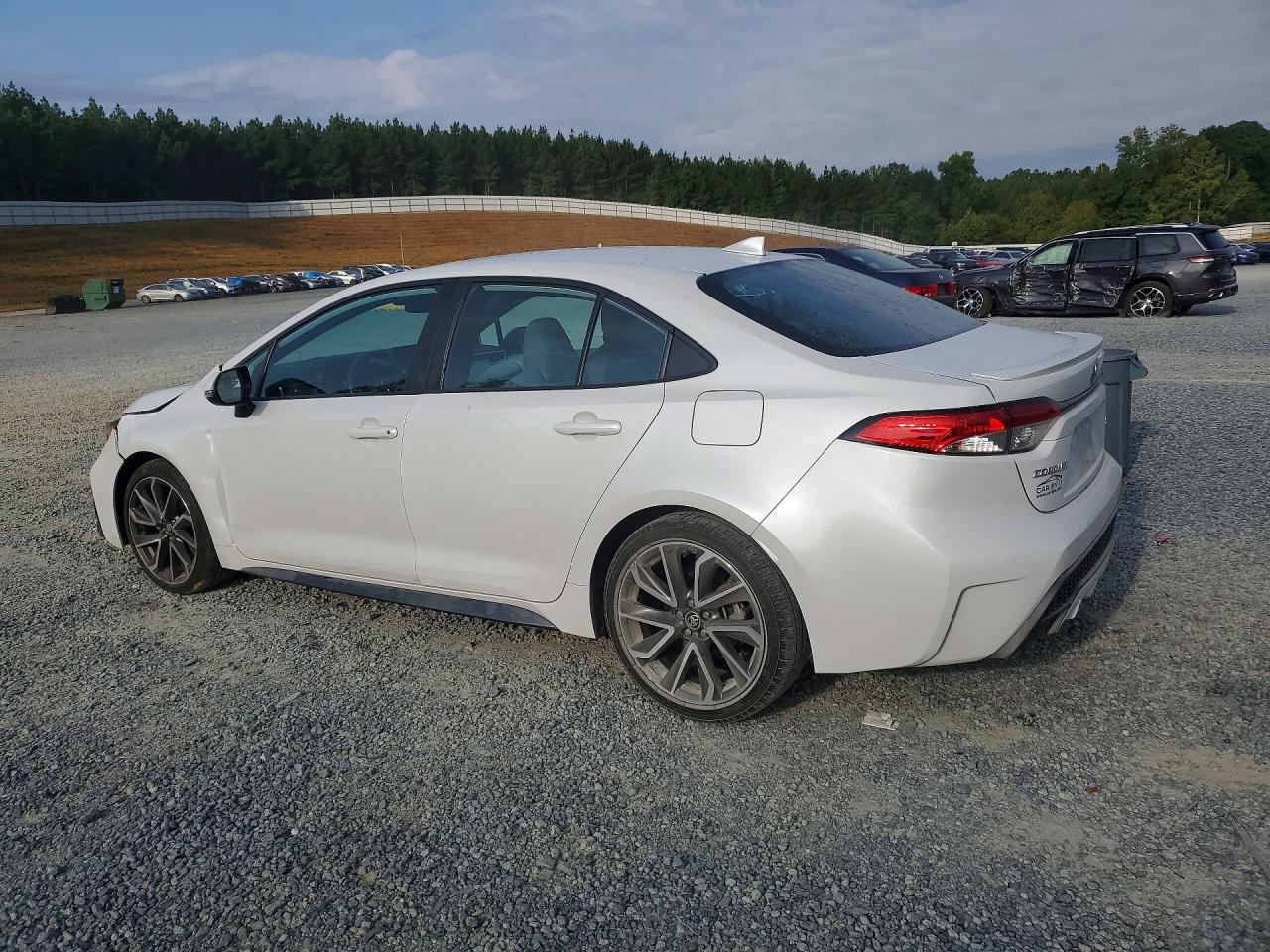 2022 Toyota Corolla Se White vin: 5YFS4MCE1NP133505