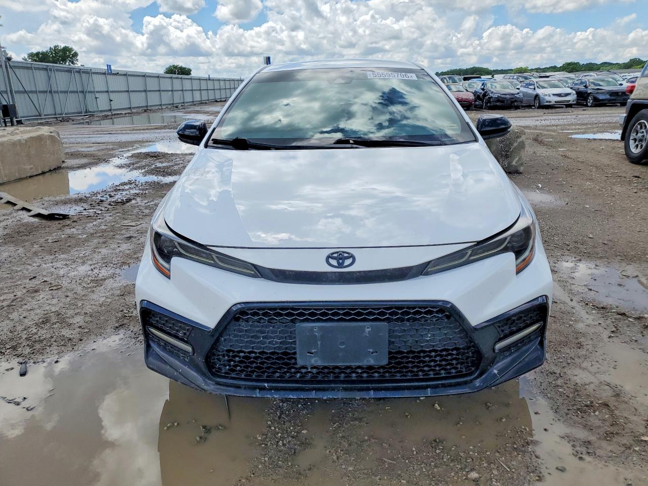 2021 Toyota Corolla Se Nightshade Edition Белый vin: 5YFS4MCE2MP062605
