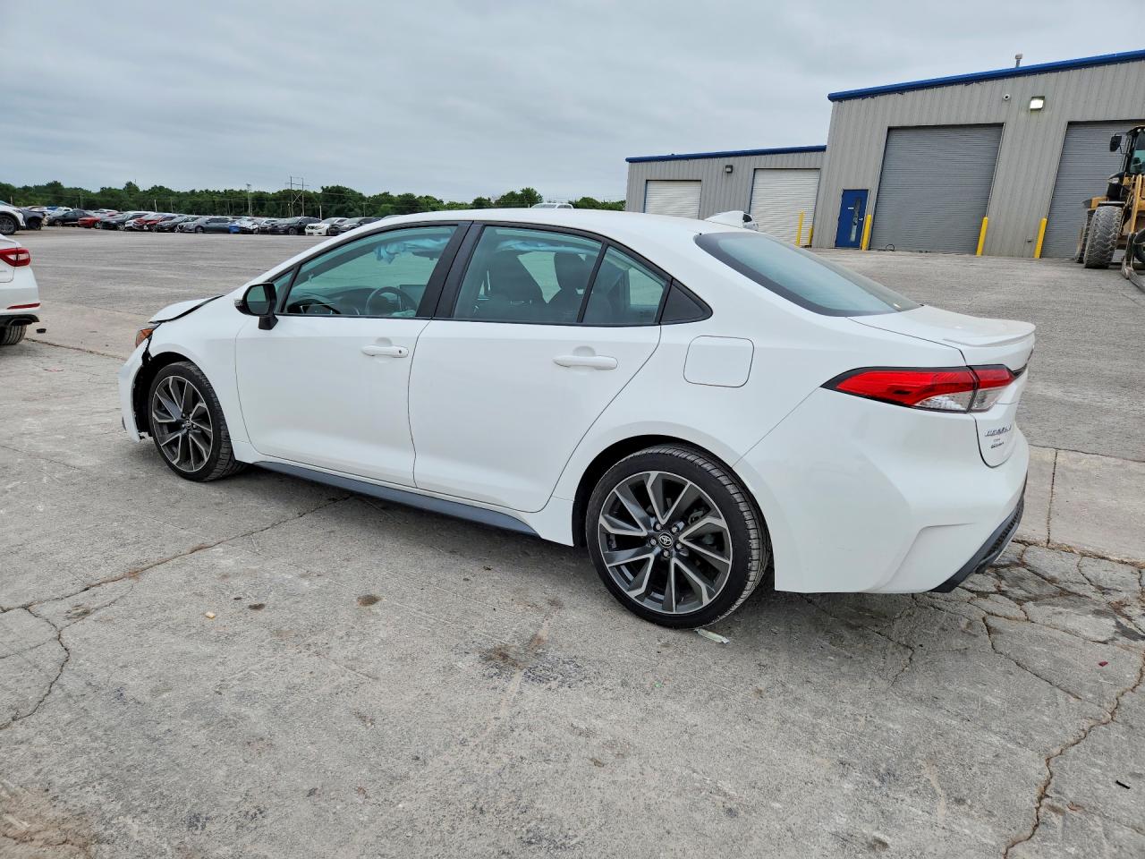 2021 Toyota Corolla Se White vin: 5YFS4MCE2MP079016