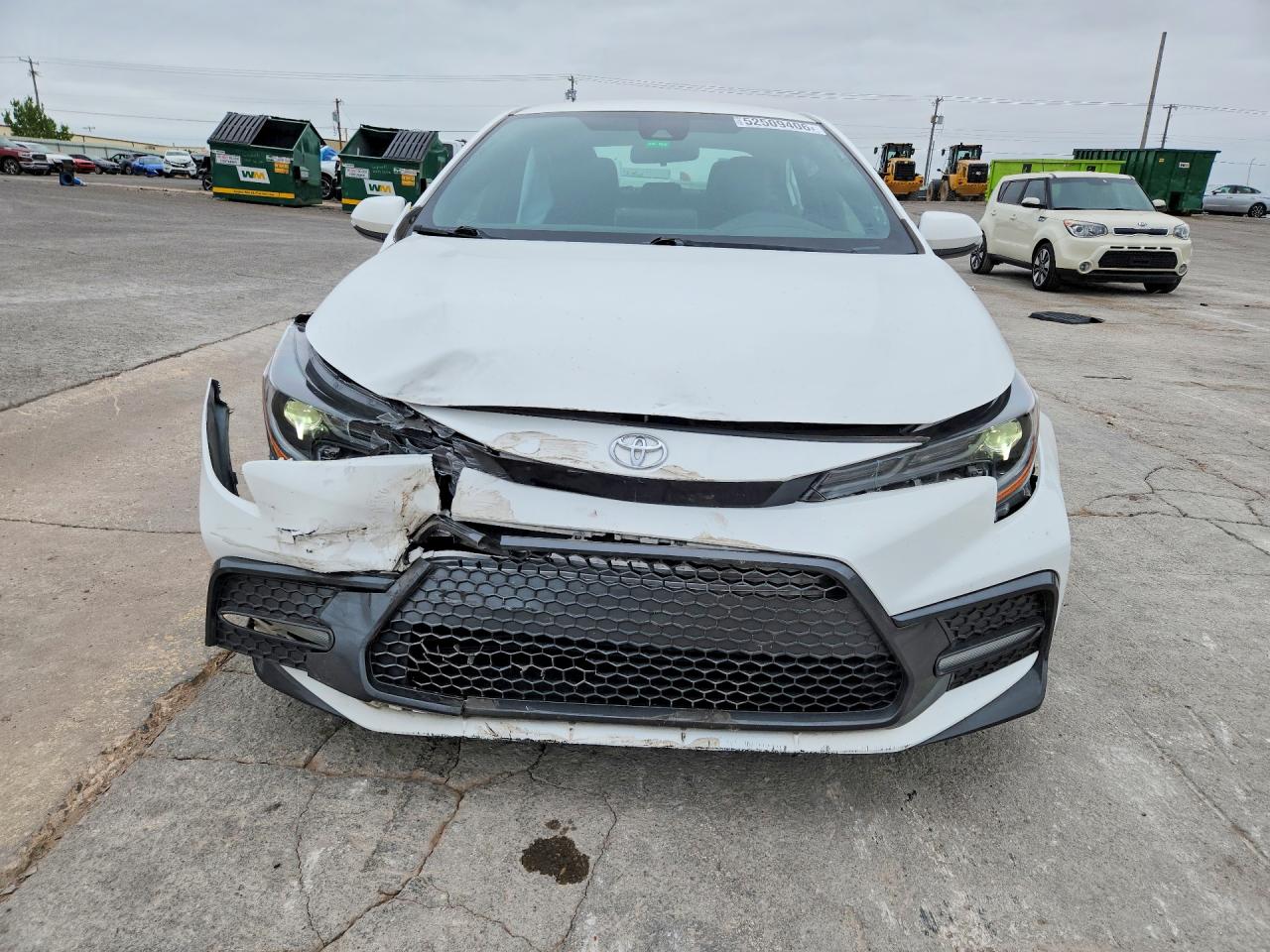 2021 Toyota Corolla Se White vin: 5YFS4MCE2MP079016