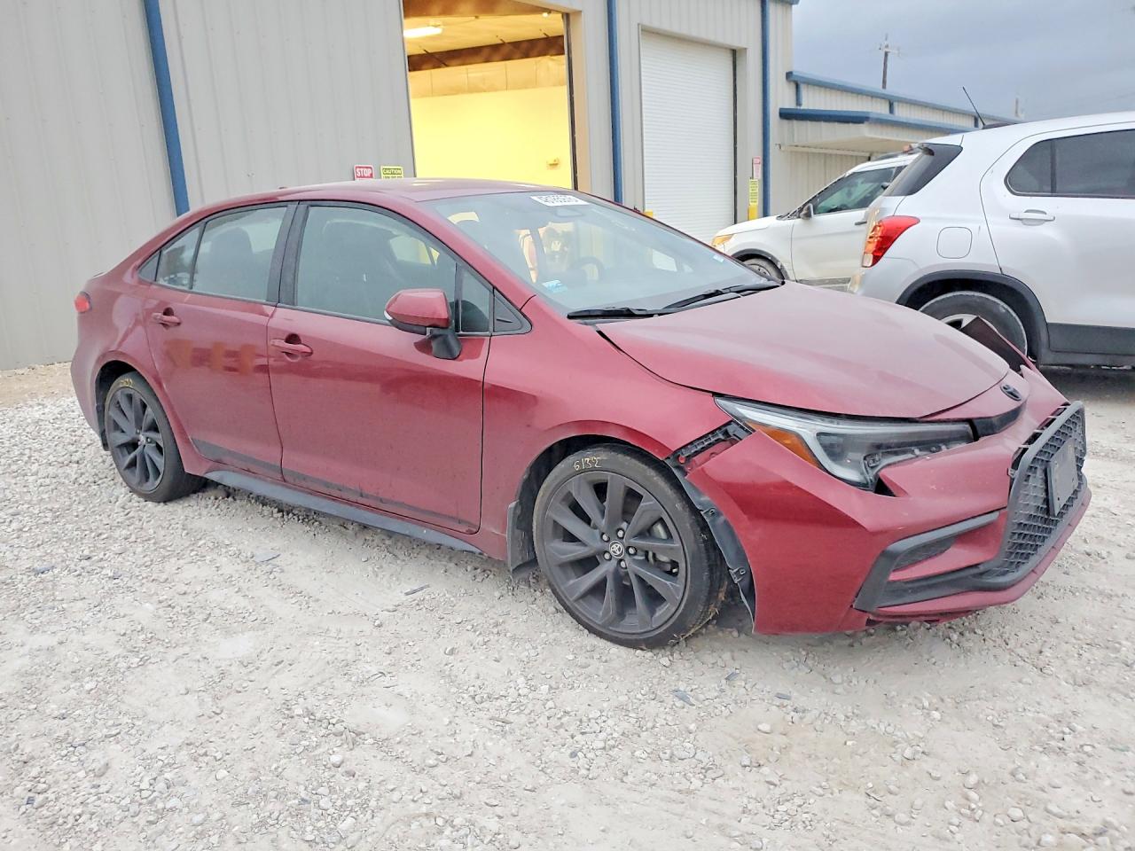 2023 Toyota Corolla Red vin: 5YFS4MCE2PP147979