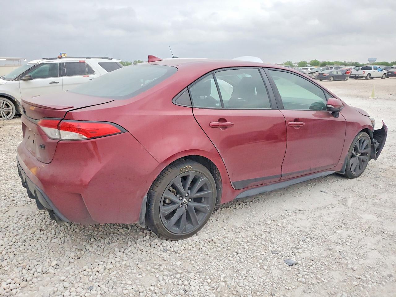 2023 Toyota Corolla Red vin: 5YFS4MCE2PP147979