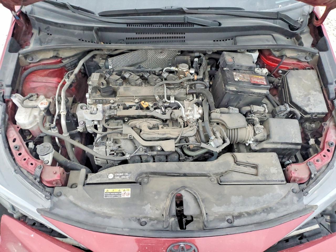 2023 Toyota Corolla Red vin: 5YFS4MCE2PP147979