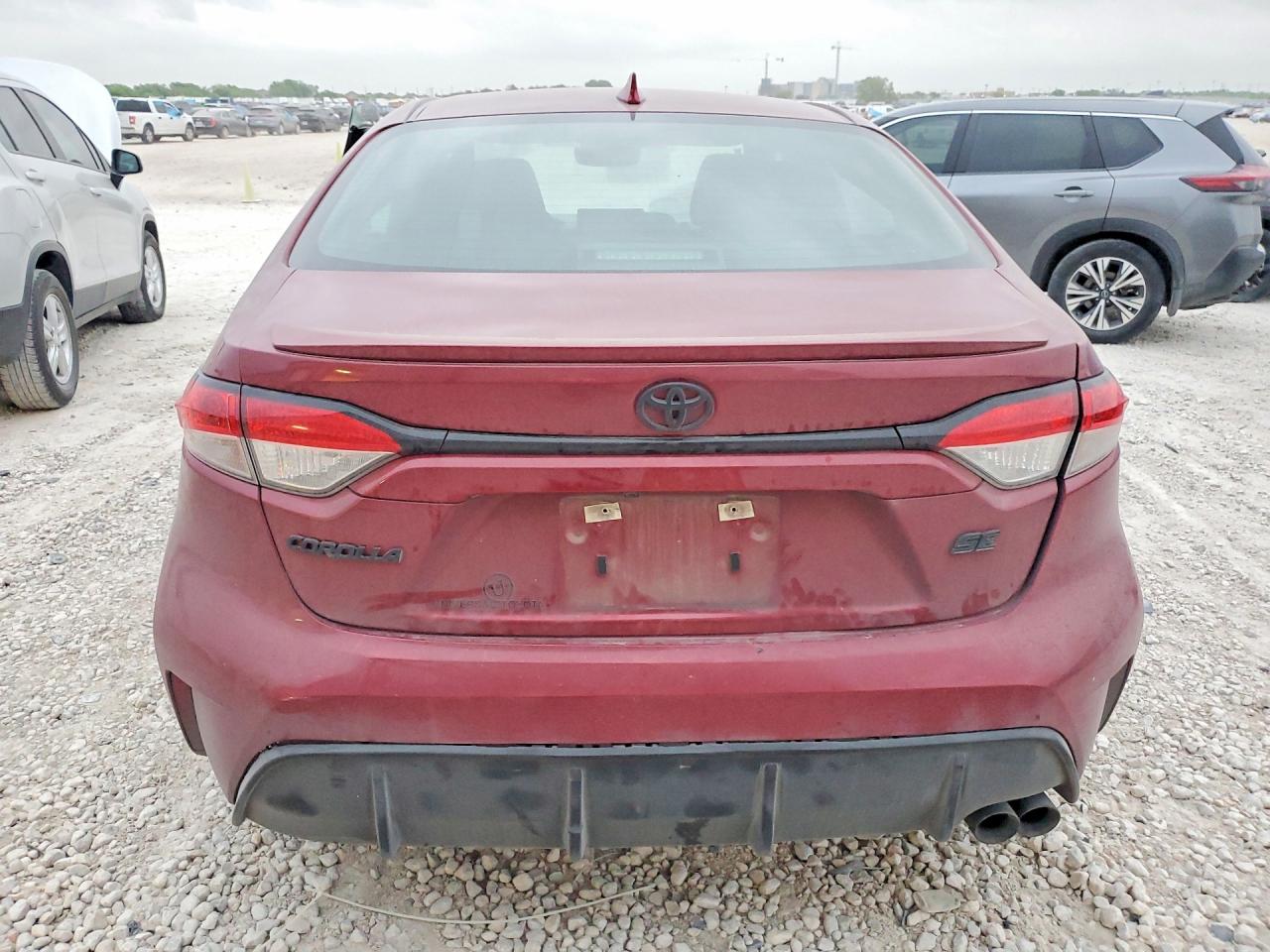 2023 Toyota Corolla Red vin: 5YFS4MCE2PP147979