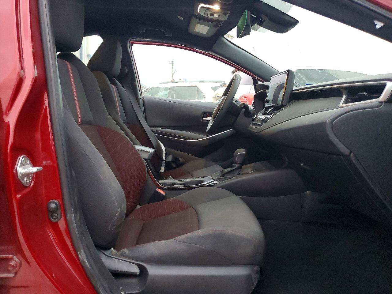 2023 Toyota Corolla Red vin: 5YFS4MCE2PP147979