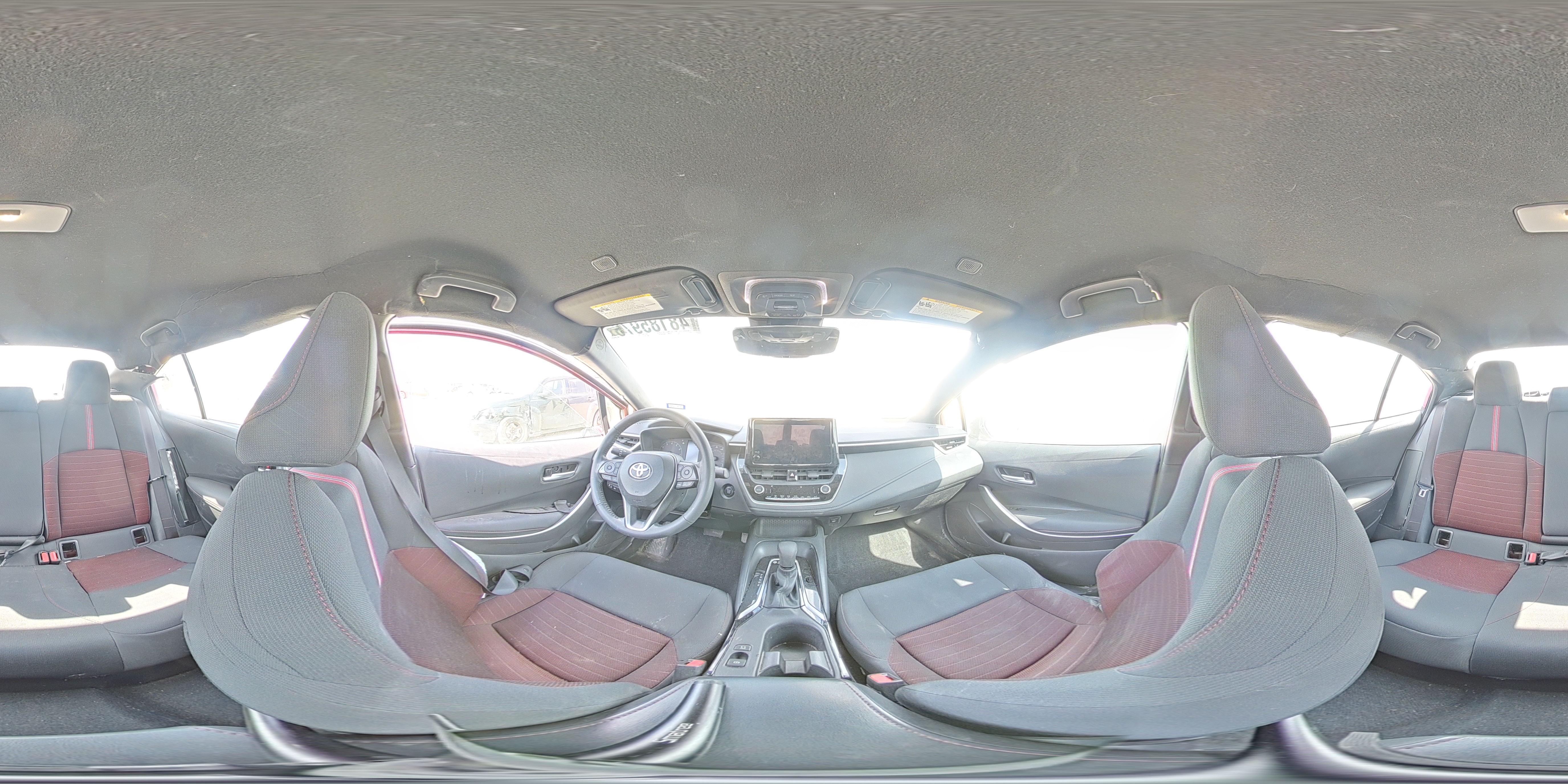 2023 Toyota Corolla Red vin: 5YFS4MCE2PP147979