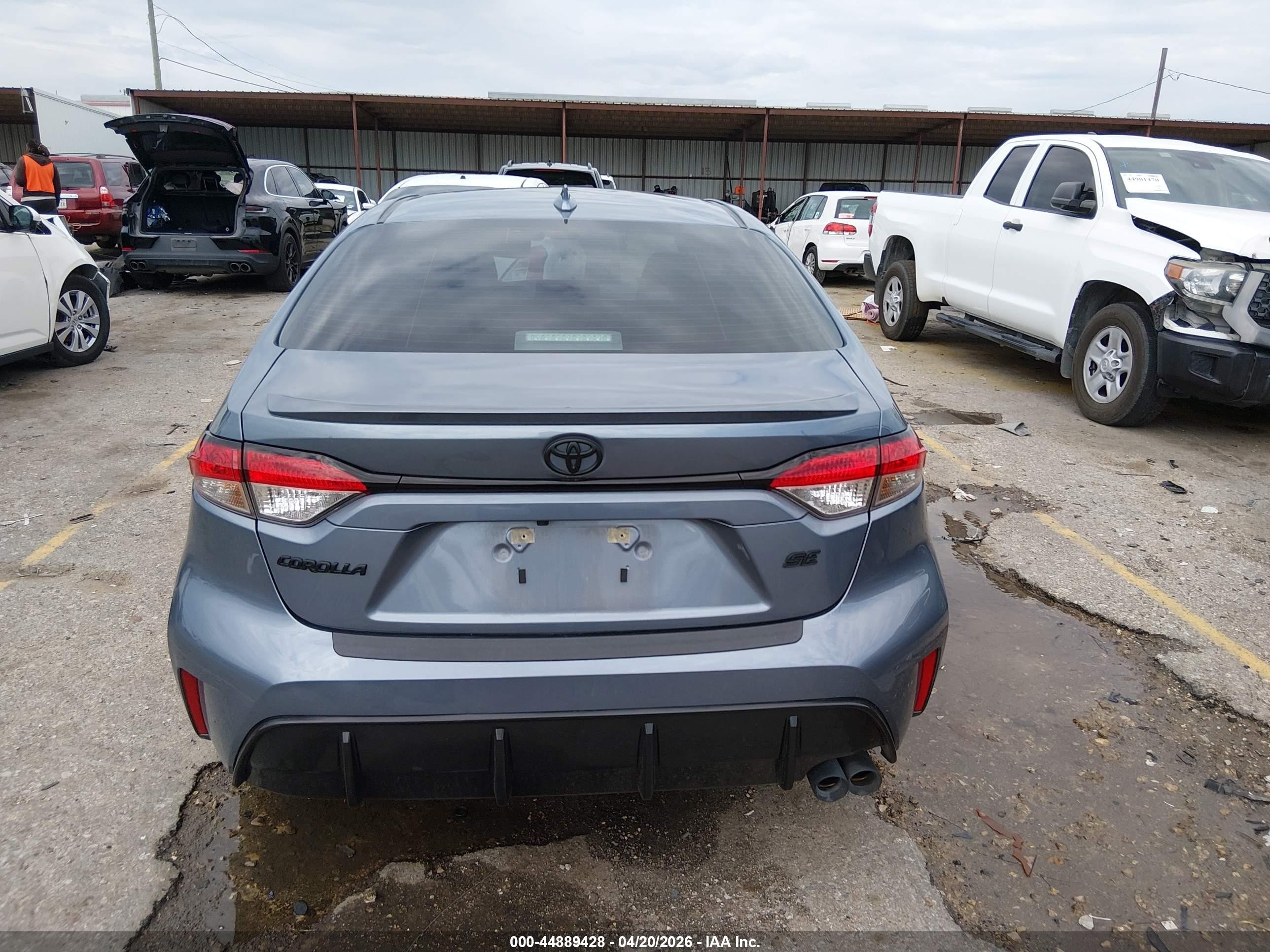 2024 Toyota Corolla Se Light Blue vin: 5YFS4MCE2RP198594