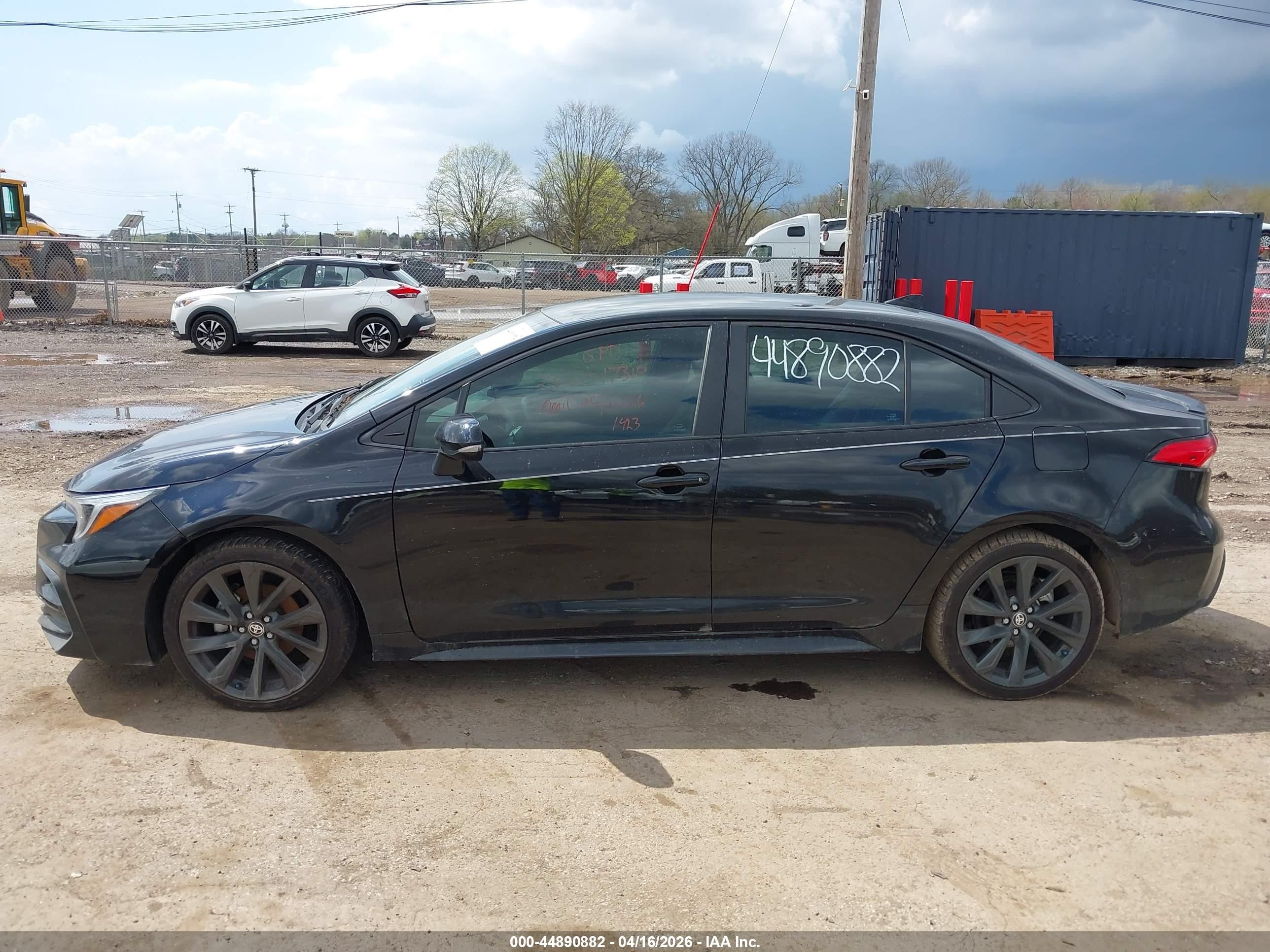 2024 Toyota Corolla Se Black vin: 5YFS4MCE3RP169136