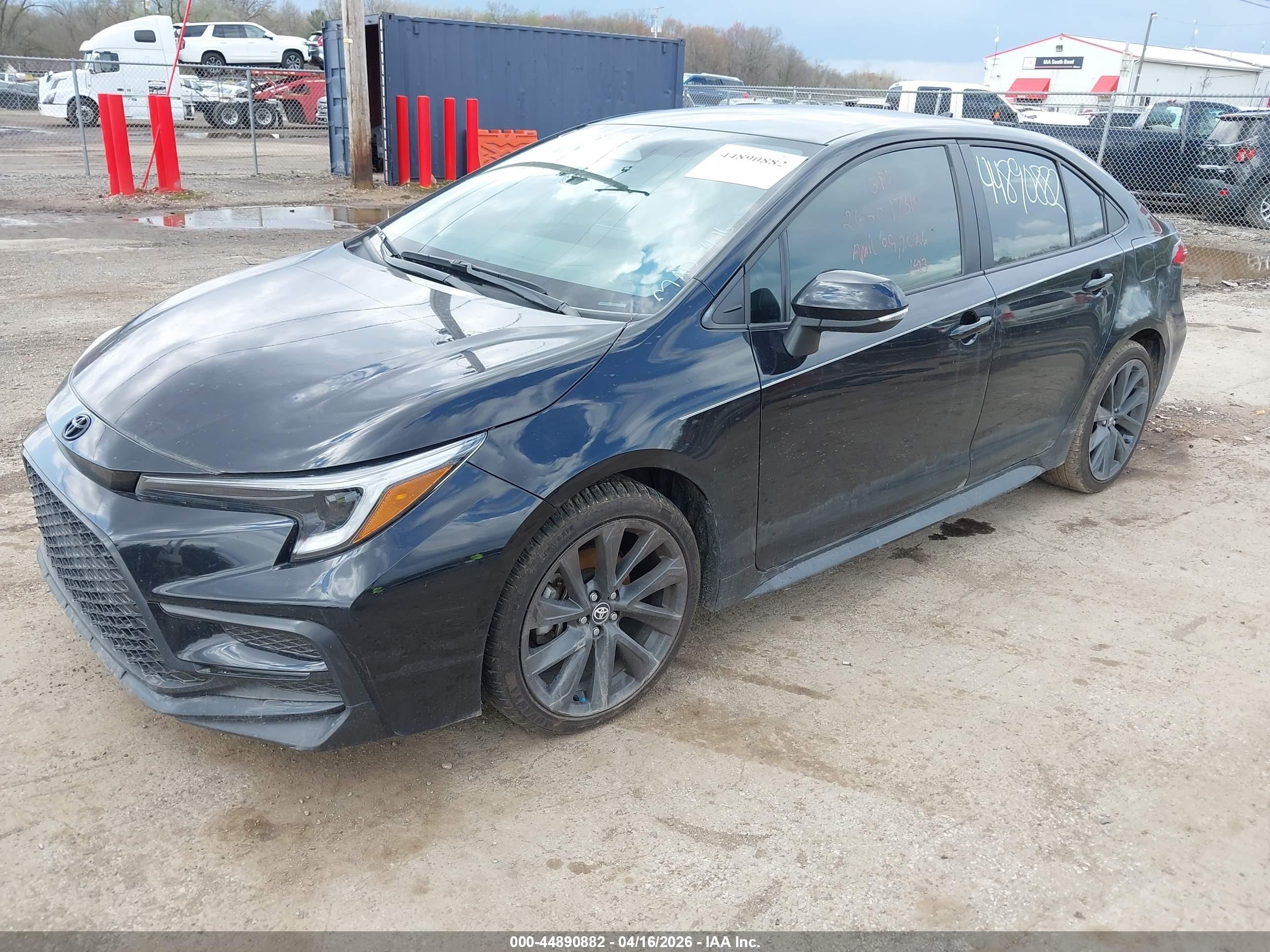 2024 Toyota Corolla Se Black vin: 5YFS4MCE3RP169136