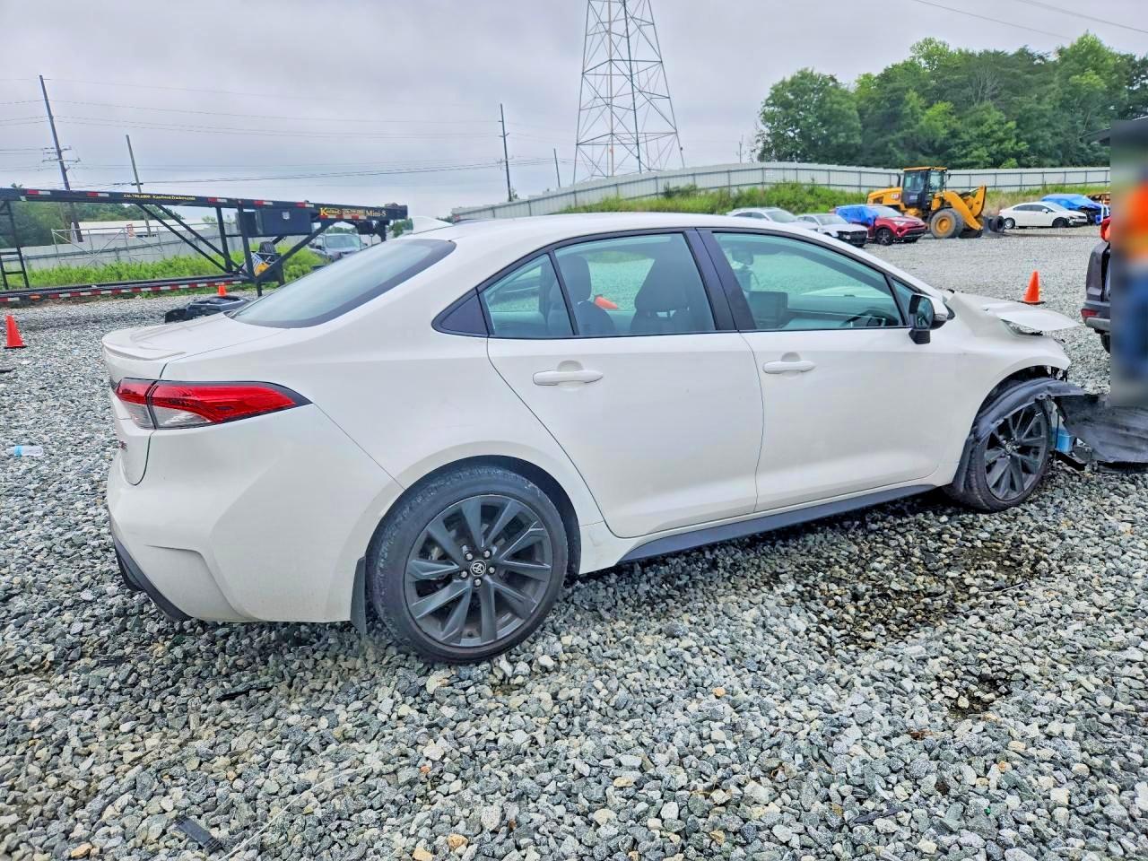 2024 Toyota Corolla Se White vin: 5YFS4MCE3RP212812