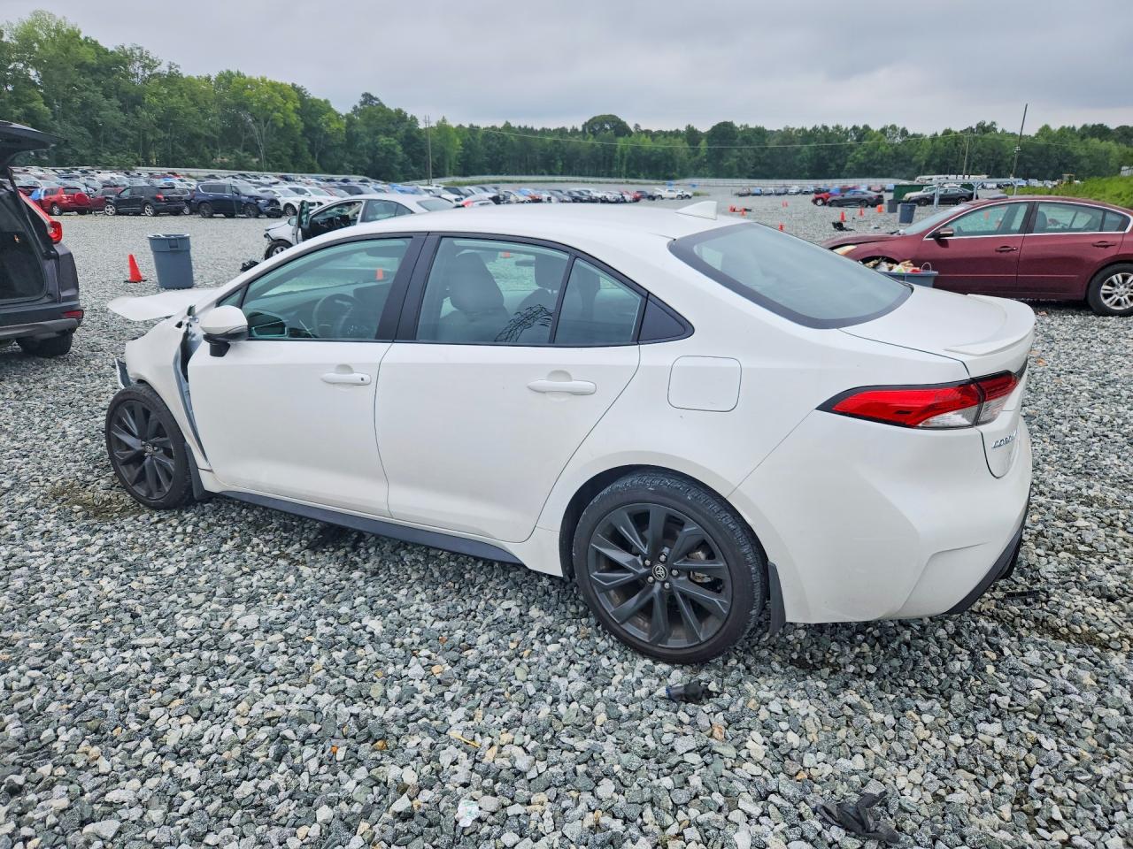 2024 Toyota Corolla Se White vin: 5YFS4MCE3RP212812