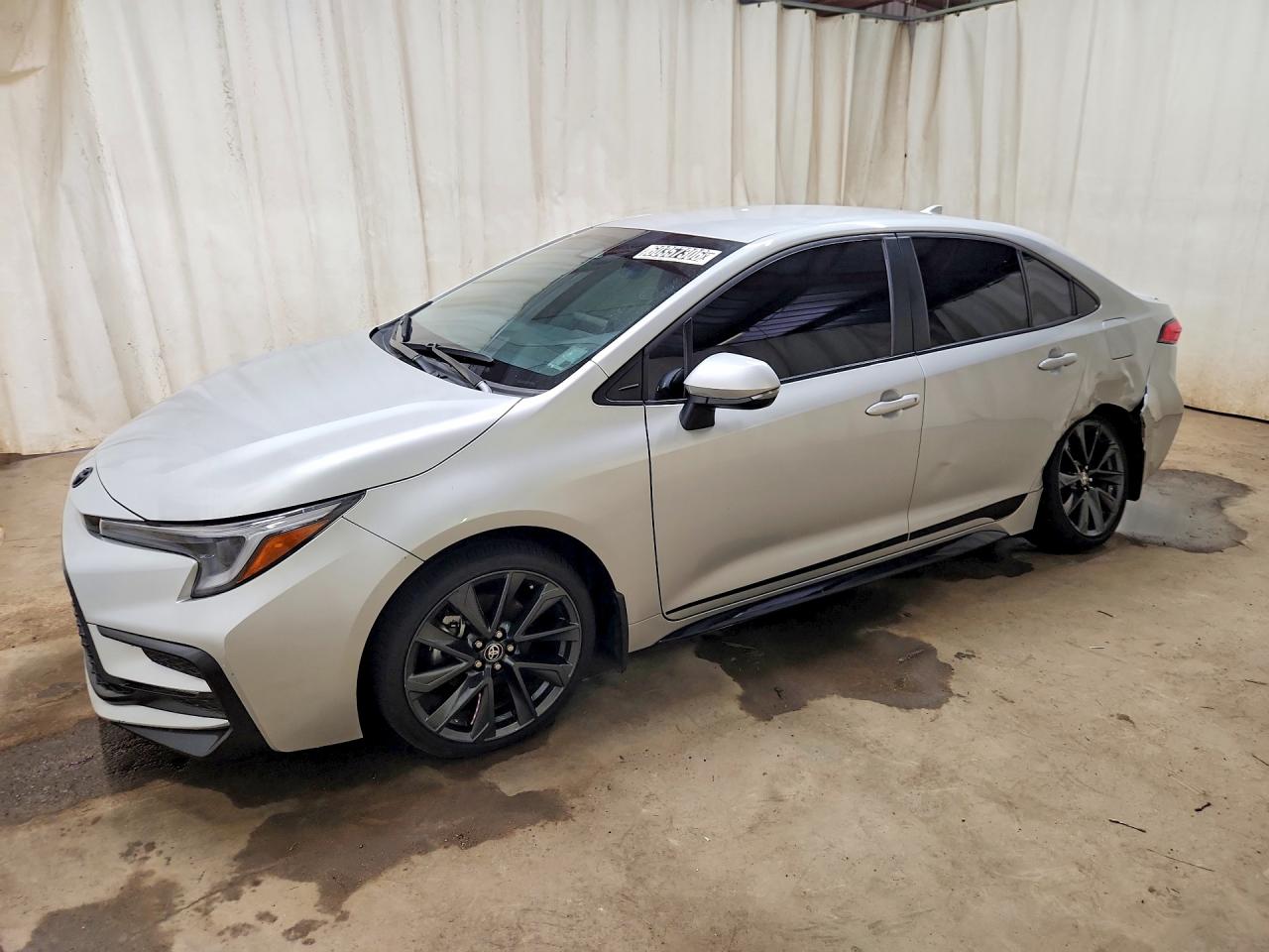 2025 Toyota Corolla Se Silver vin: 5YFS4MCE3SP227896