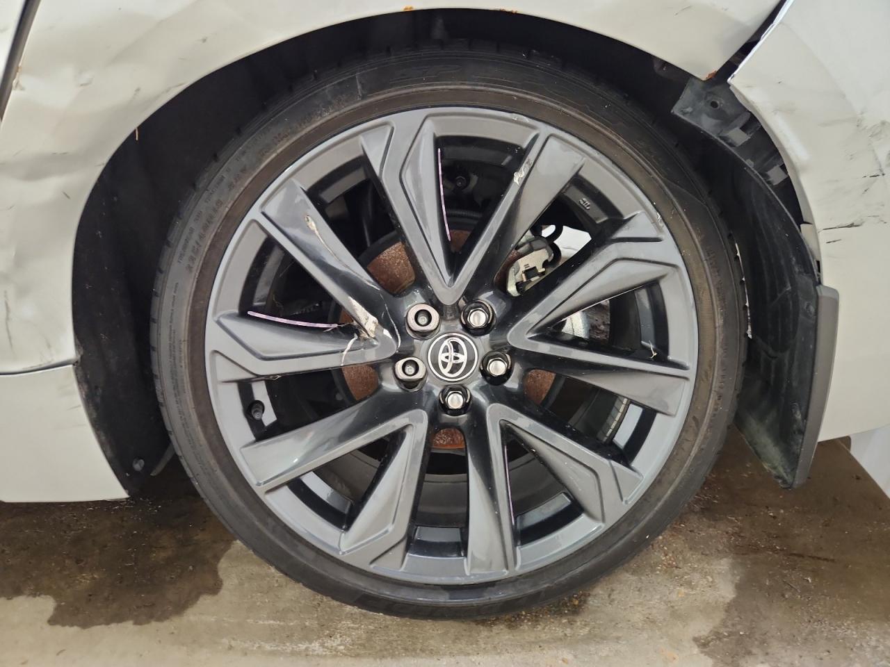 2025 Toyota Corolla Se Silver vin: 5YFS4MCE3SP227896 Damage: Left Rear Wheel, Curb Rash, 3 To 4 Inches
