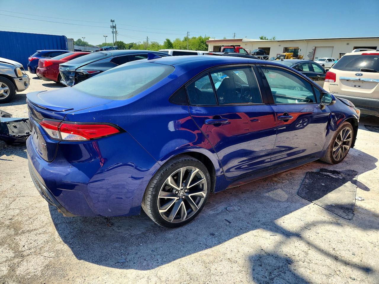 2021 Toyota Corolla Se Black vin: 5YFS4MCE4MP083018