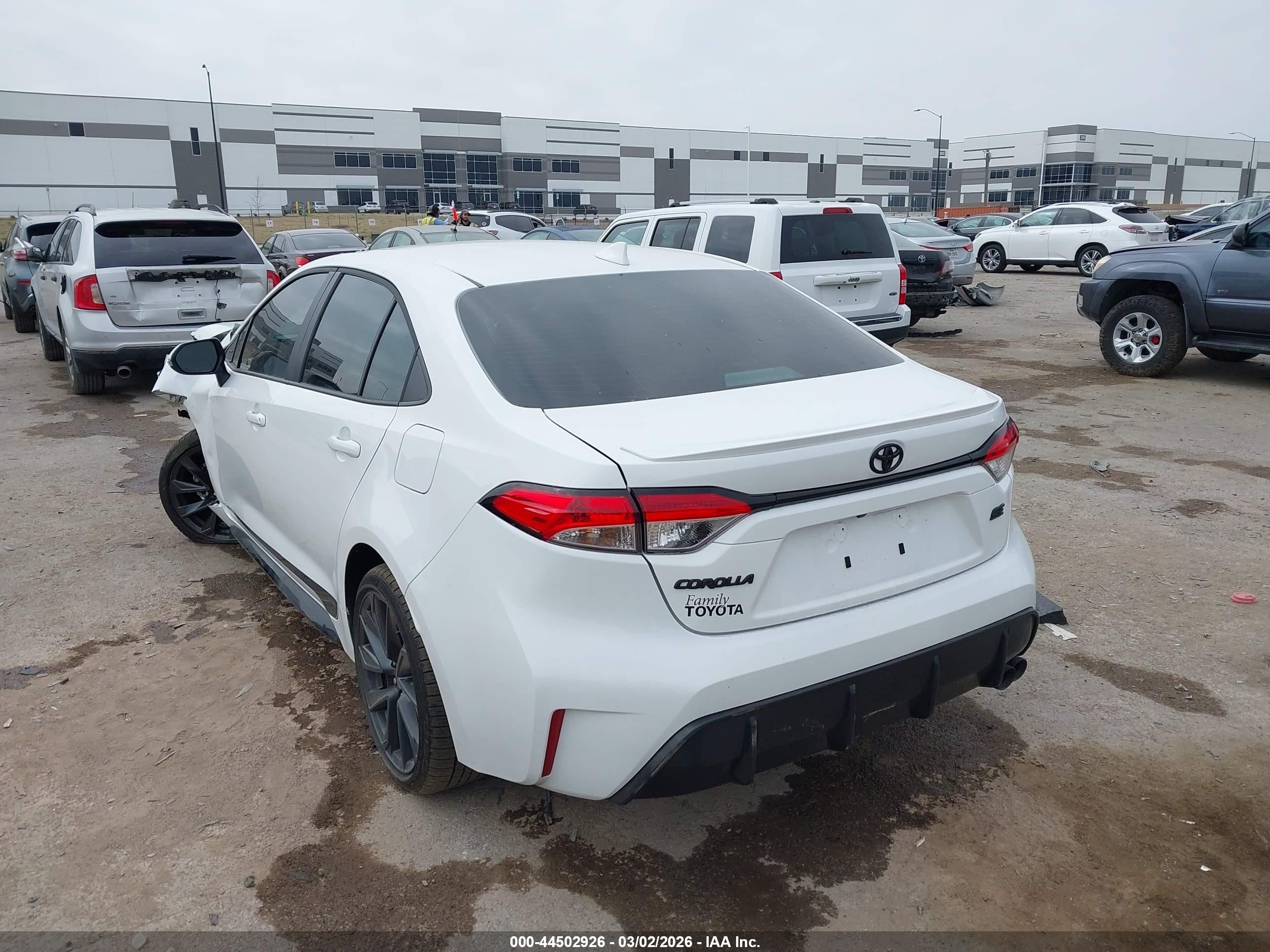 2026 Toyota Corolla Se White vin: 5YFS4MCE4TP257751