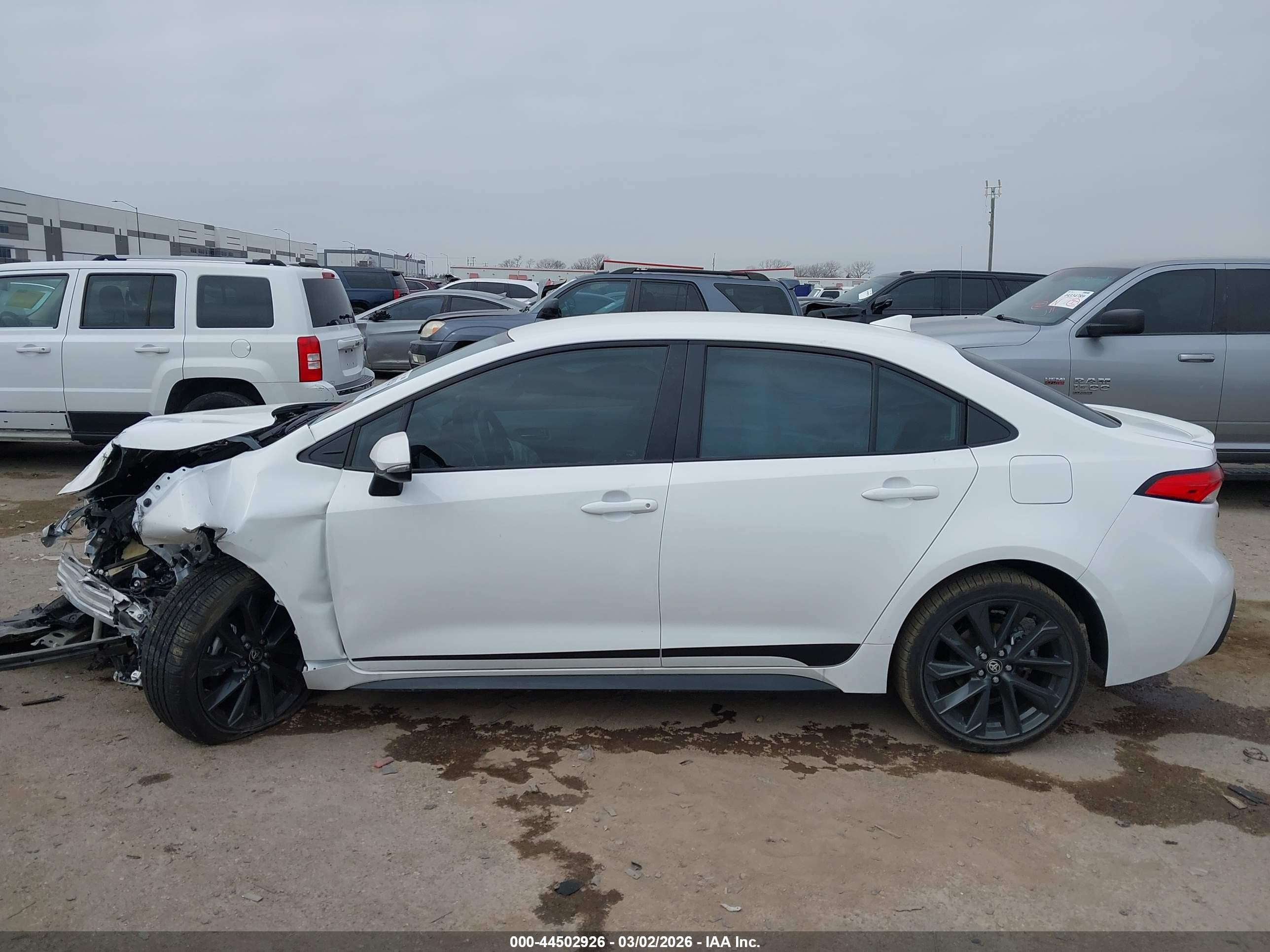 2026 Toyota Corolla Se White vin: 5YFS4MCE4TP257751