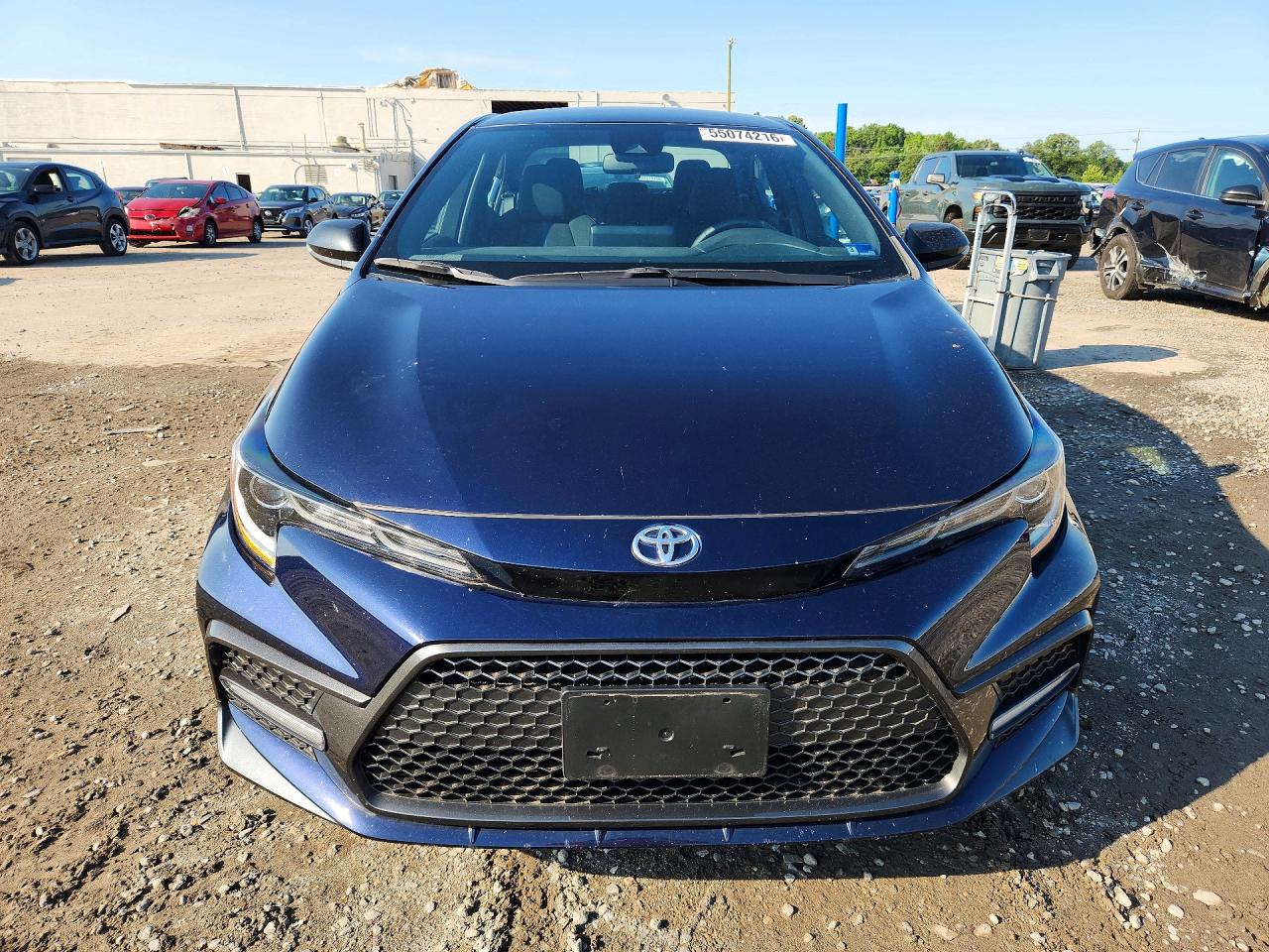 2022 Toyota Corolla Se Blue vin: 5YFS4MCE5NP139243