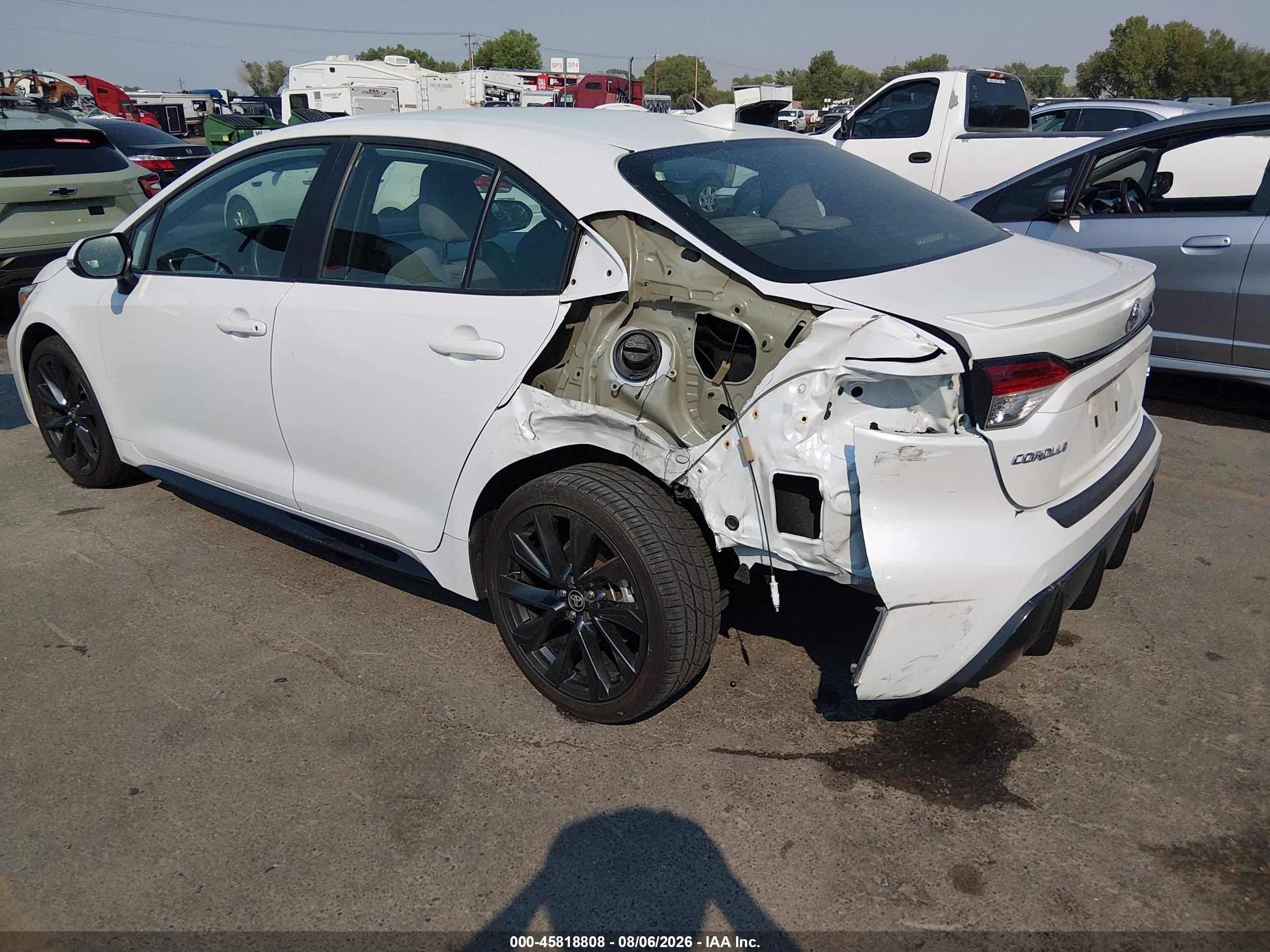 2024 Toyota Corolla Se White vin: 5YFS4MCE5RP180199