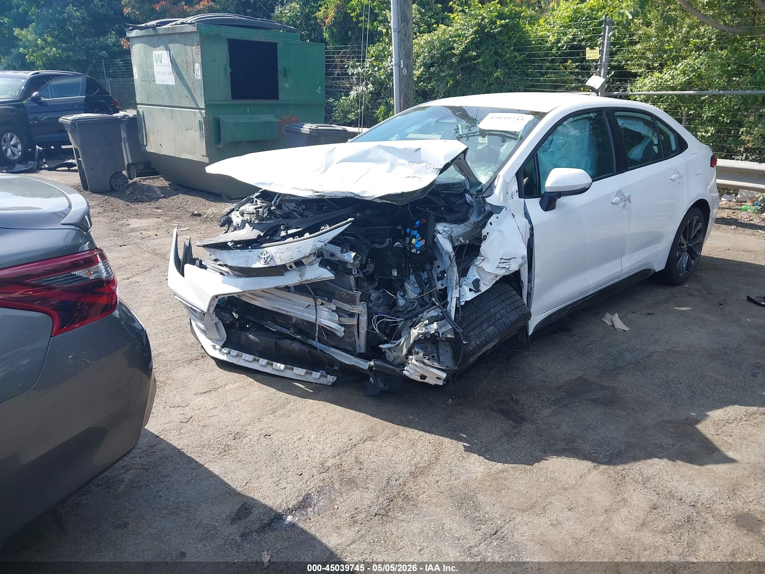 2024 Toyota Corolla Se White vin: 5YFS4MCE5RP187248