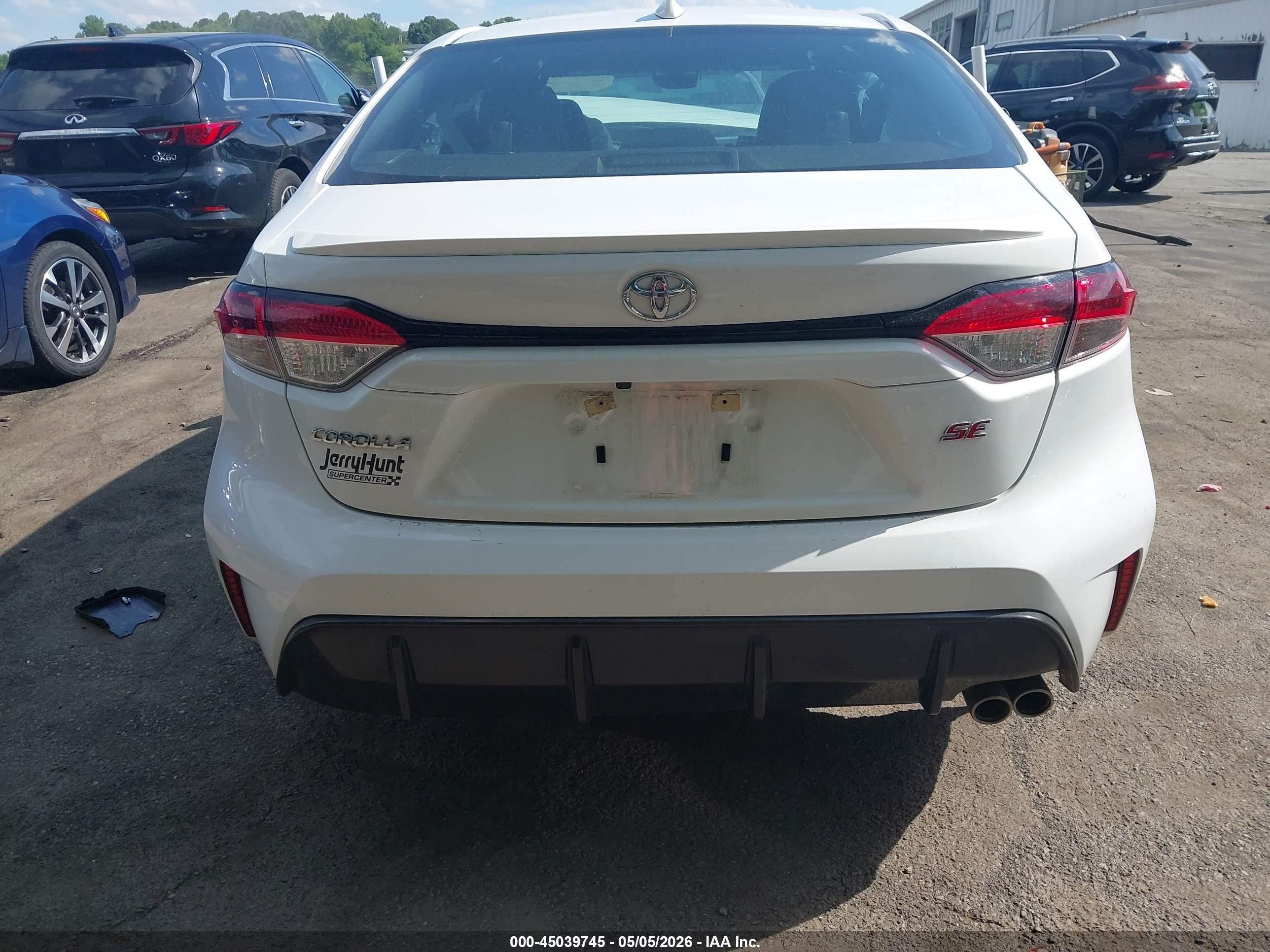 2024 Toyota Corolla Se White vin: 5YFS4MCE5RP187248