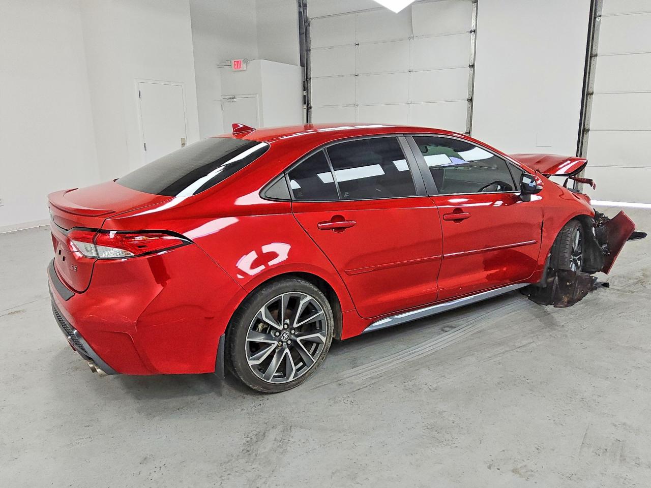 2021 Toyota Corolla Se Red vin: 5YFS4MCE6MP085370