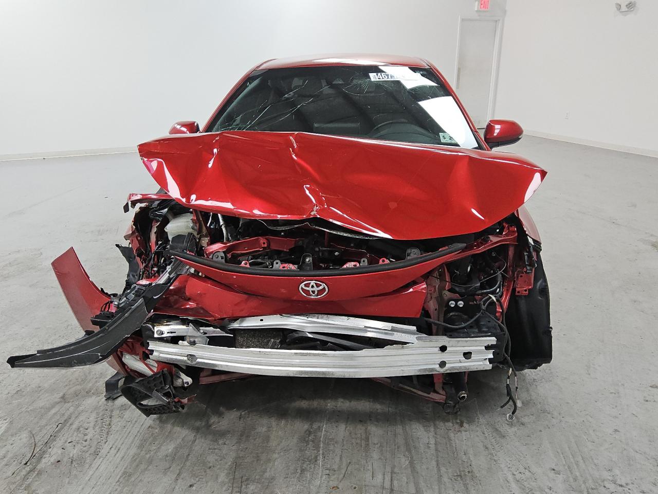 2021 Toyota Corolla Se Red vin: 5YFS4MCE6MP085370 Damage: Windshield, Broken, Replacement Required