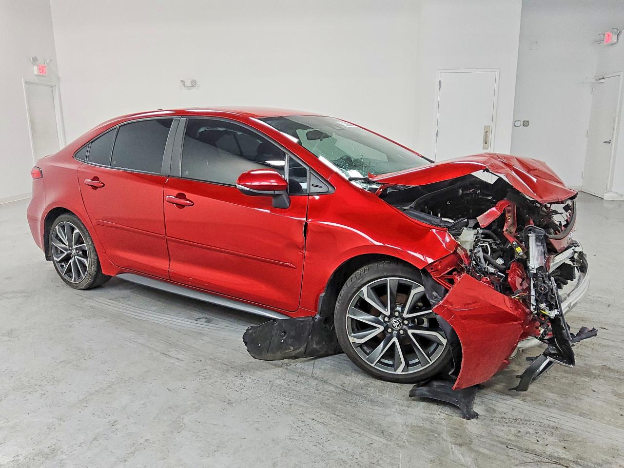 2021 Toyota Corolla Se Red vin: 5YFS4MCE6MP085370
