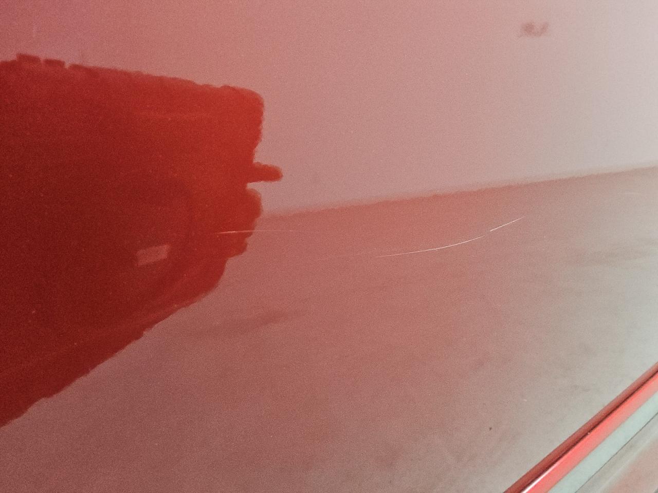 2021 Toyota Corolla Se Red vin: 5YFS4MCE6MP085370 Damage: Right Front Door, Heavy Scratch, 10 To 11 Inches