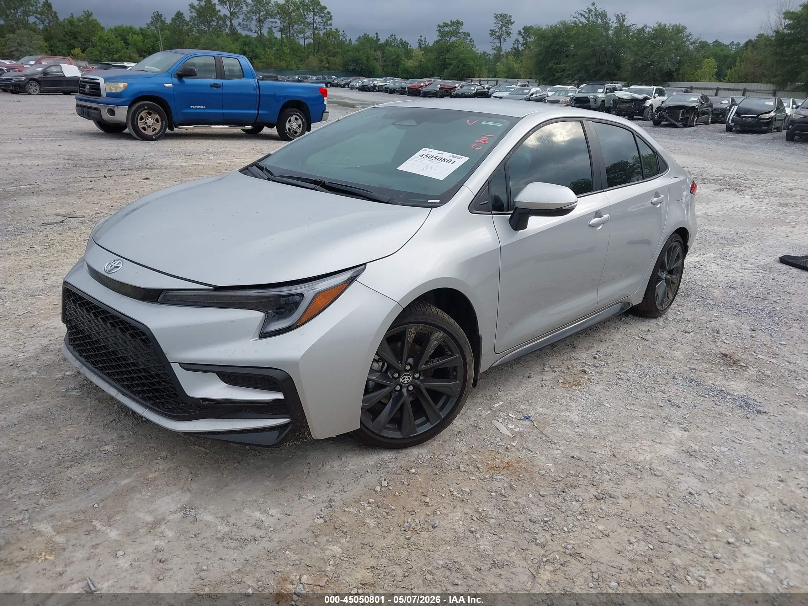 2026 Toyota Corolla Se Silver vin: 5YFS4MCE6TP270789
