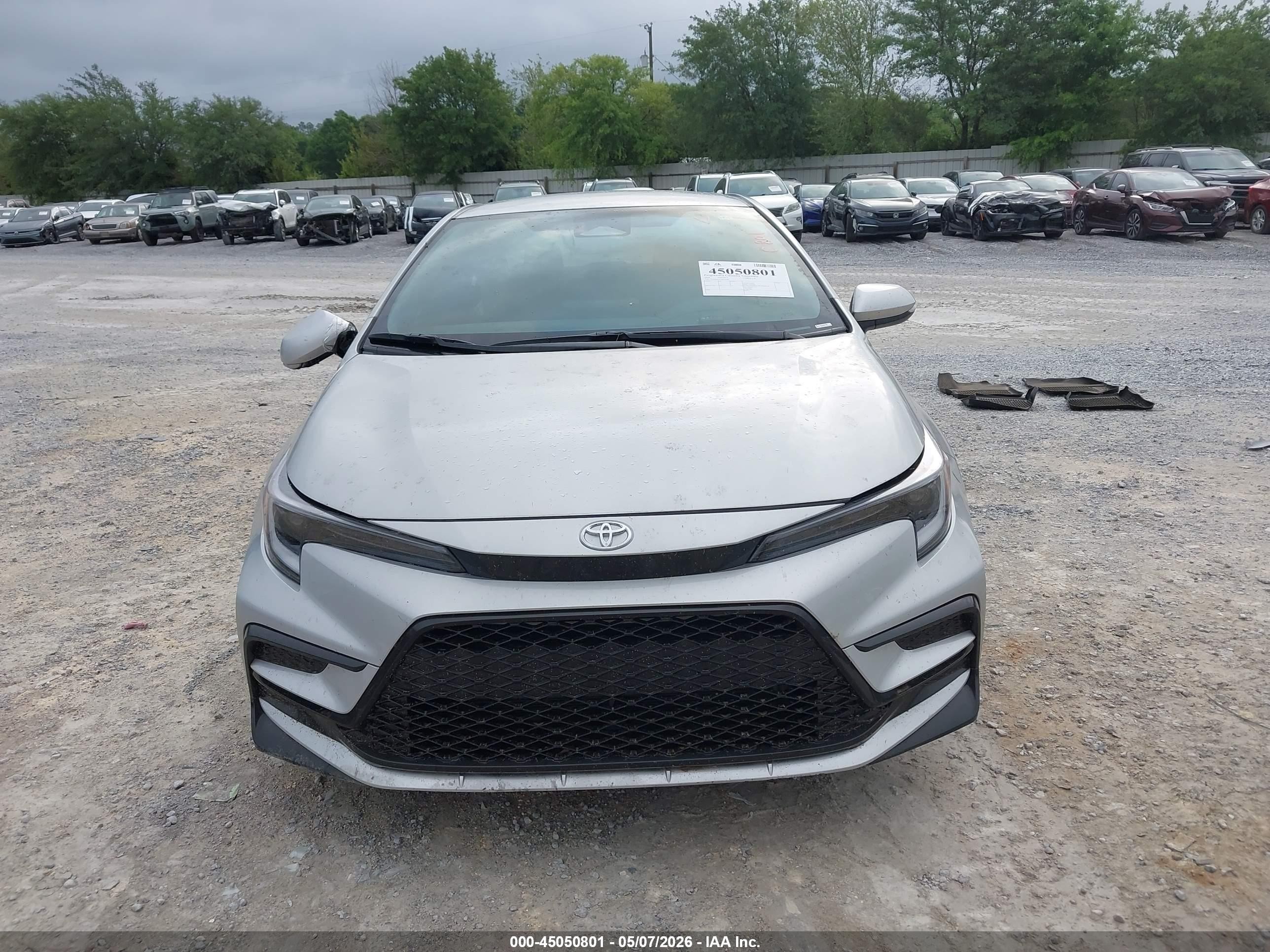 2026 Toyota Corolla Se Silver vin: 5YFS4MCE6TP270789