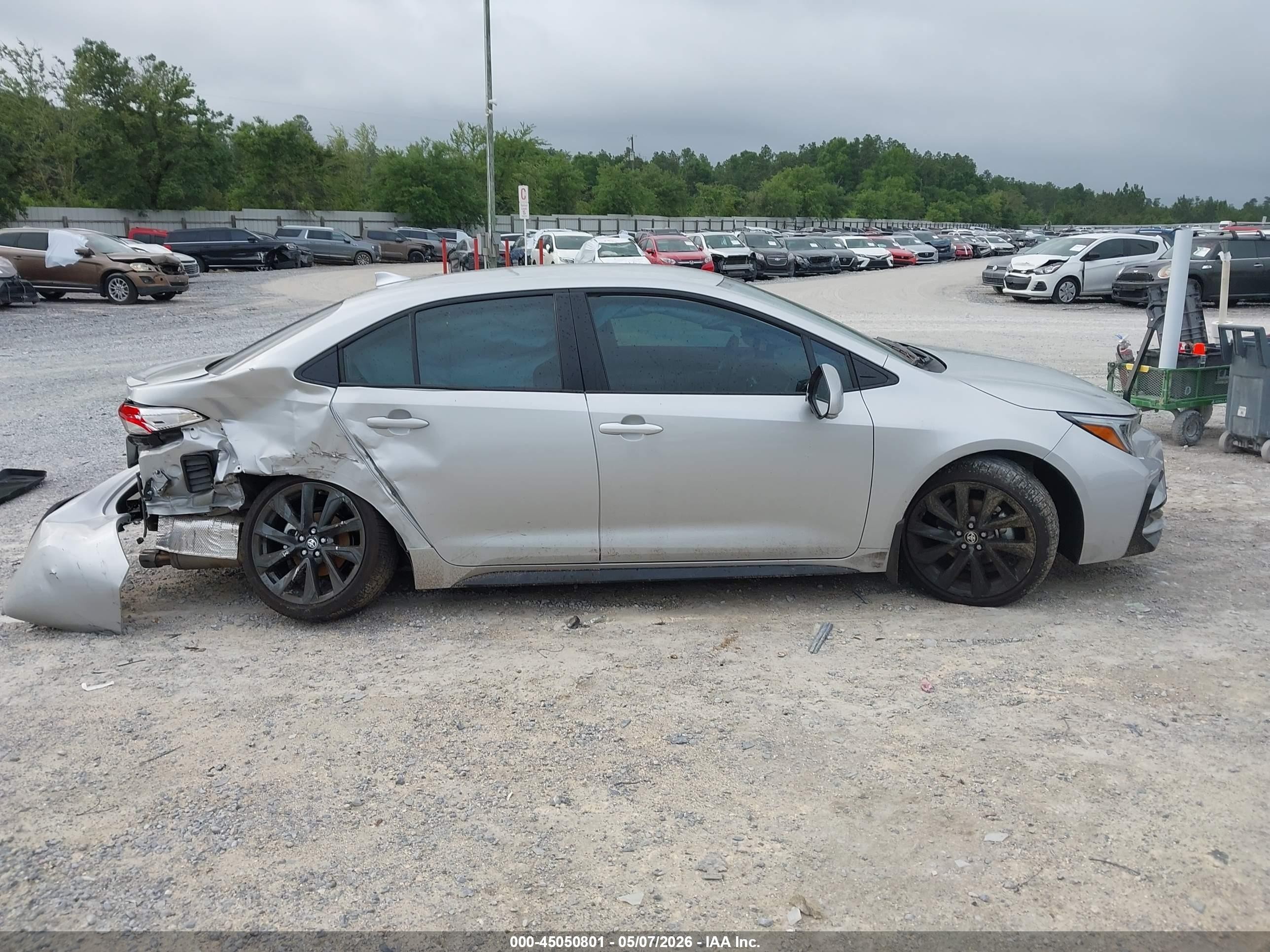2026 Toyota Corolla Se Silver vin: 5YFS4MCE6TP270789