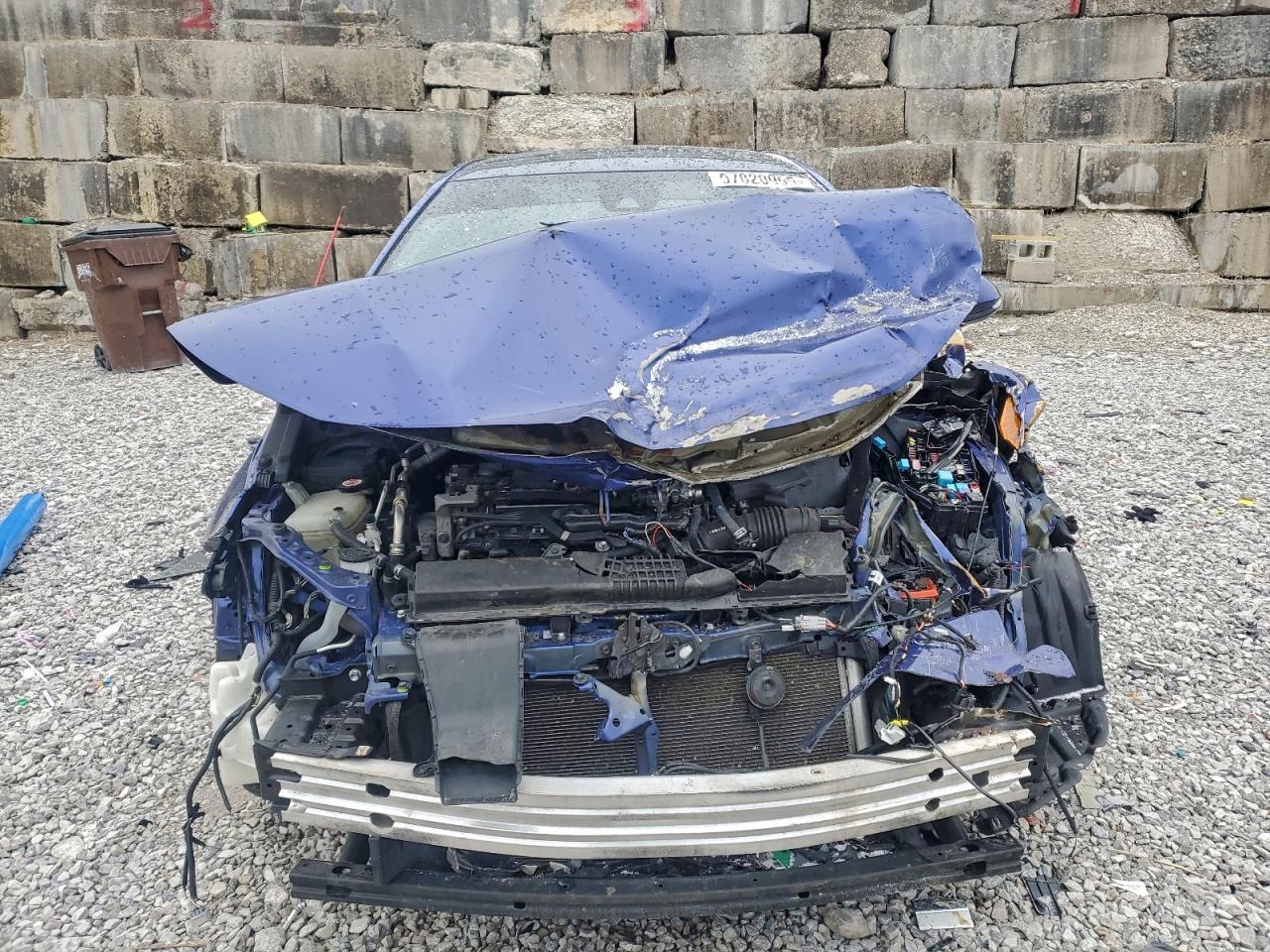 2021 Toyota Corolla Se Blue vin: 5YFS4MCE7MP070781