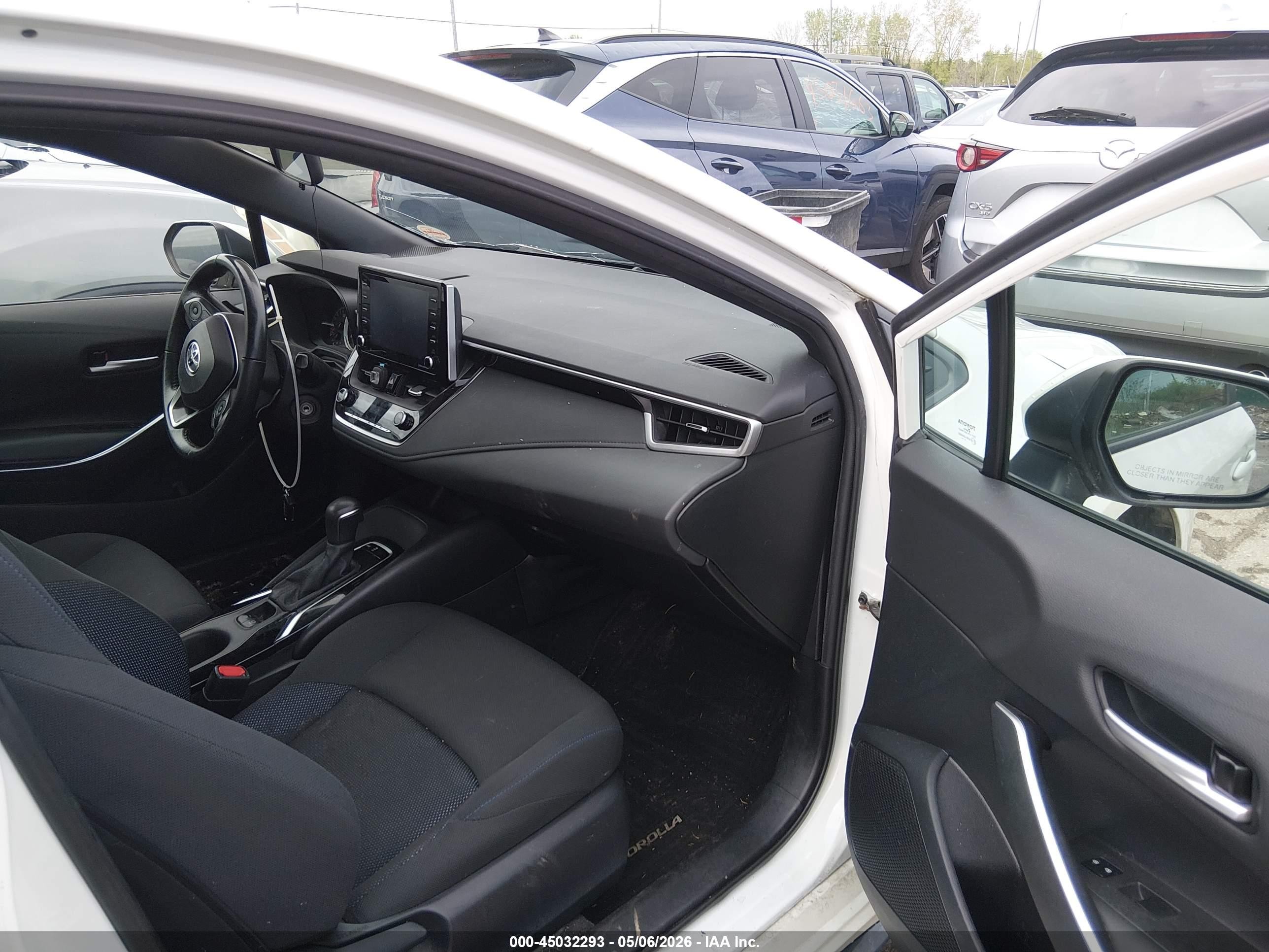 2021 Toyota Corolla Se White vin: 5YFS4MCE8MP069252