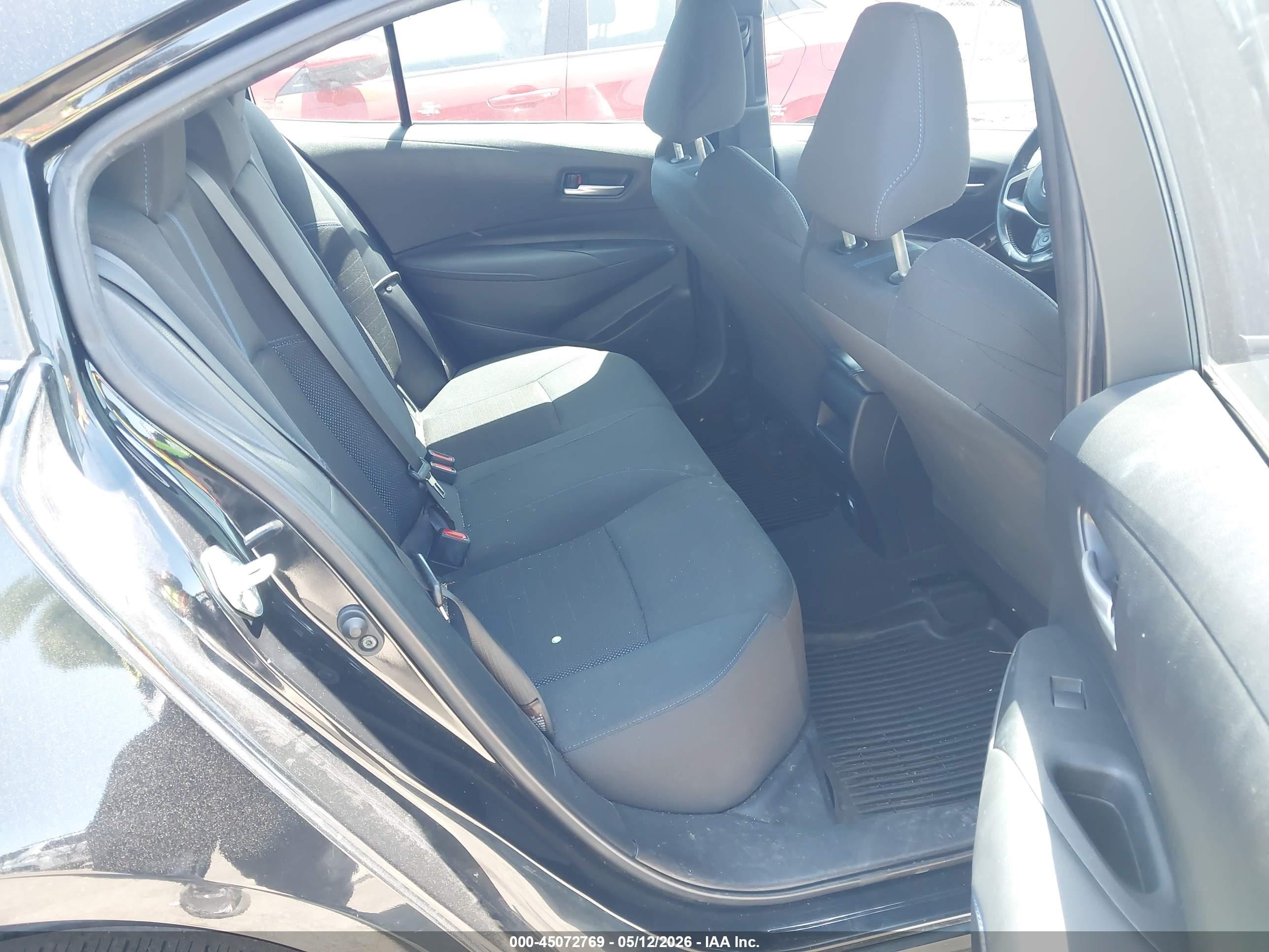 2022 Toyota Corolla Se Black vin: 5YFS4MCE8NP134246