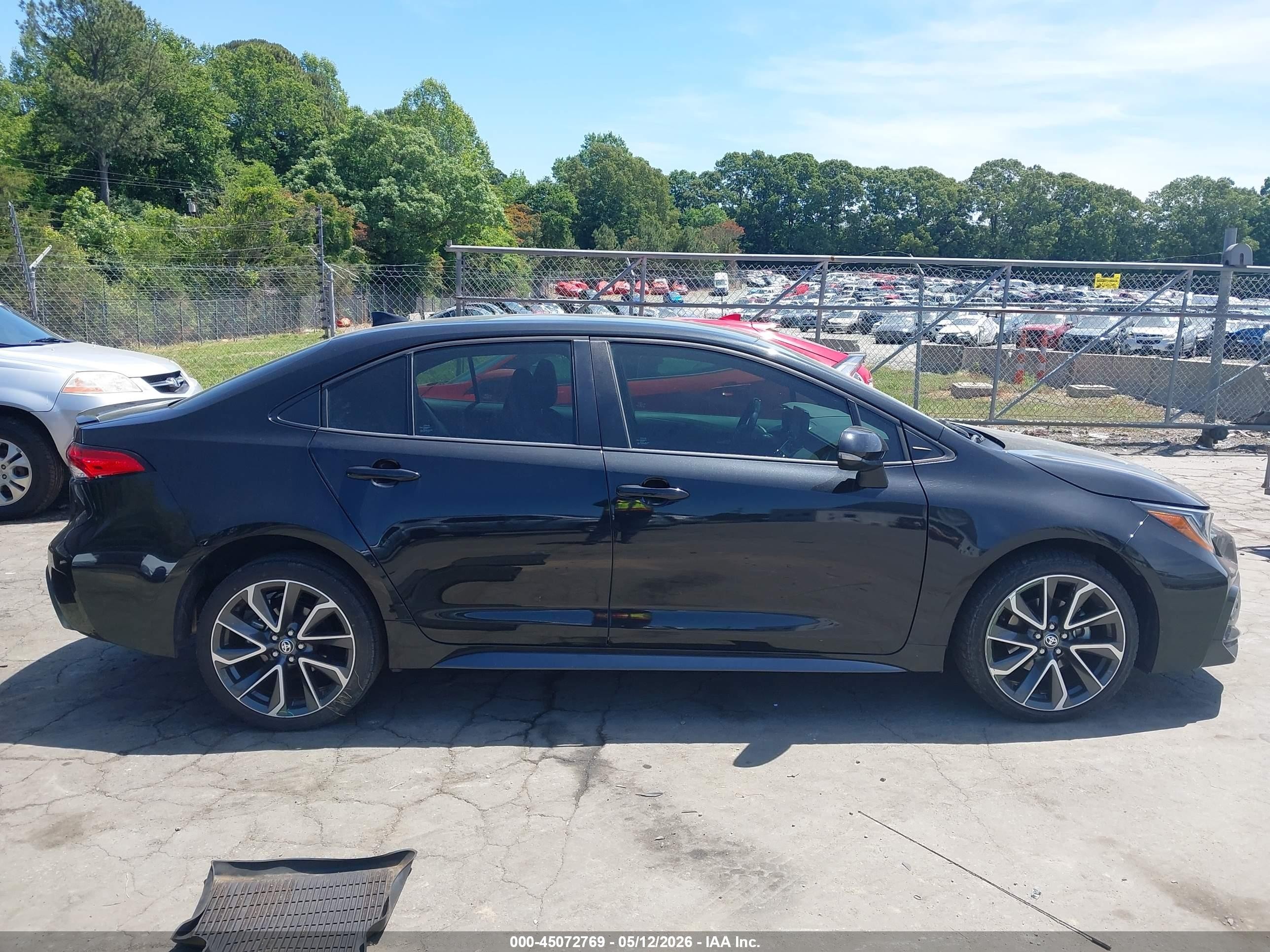 2022 Toyota Corolla Se Black vin: 5YFS4MCE8NP134246