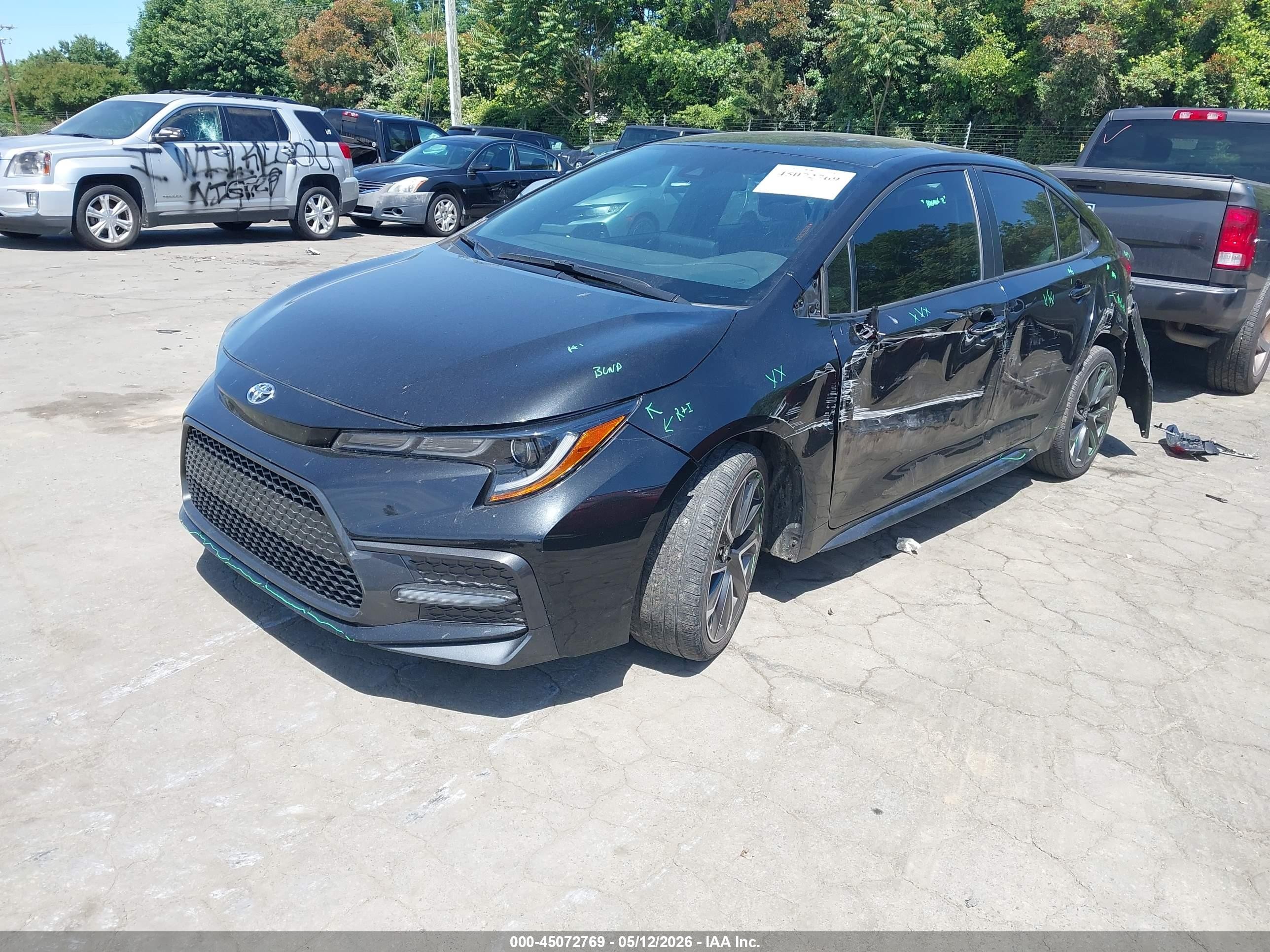 2022 Toyota Corolla Se Black vin: 5YFS4MCE8NP134246