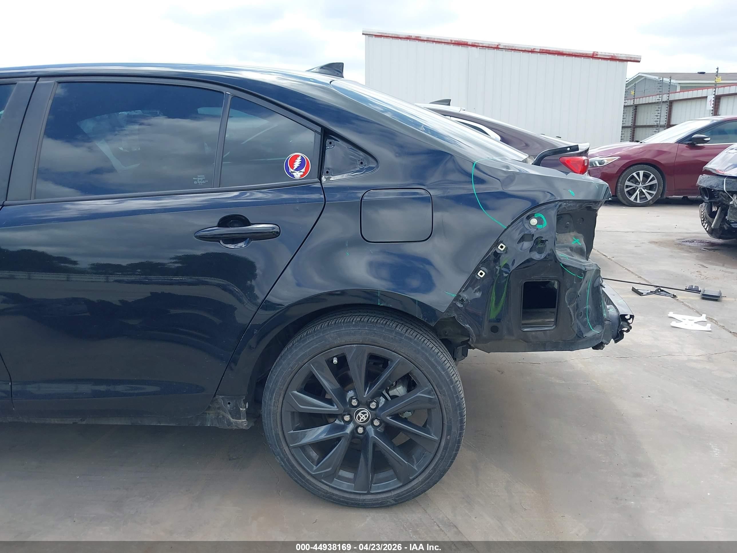 2023 Toyota Corolla Se Black vin: 5YFS4MCE8PP157867
