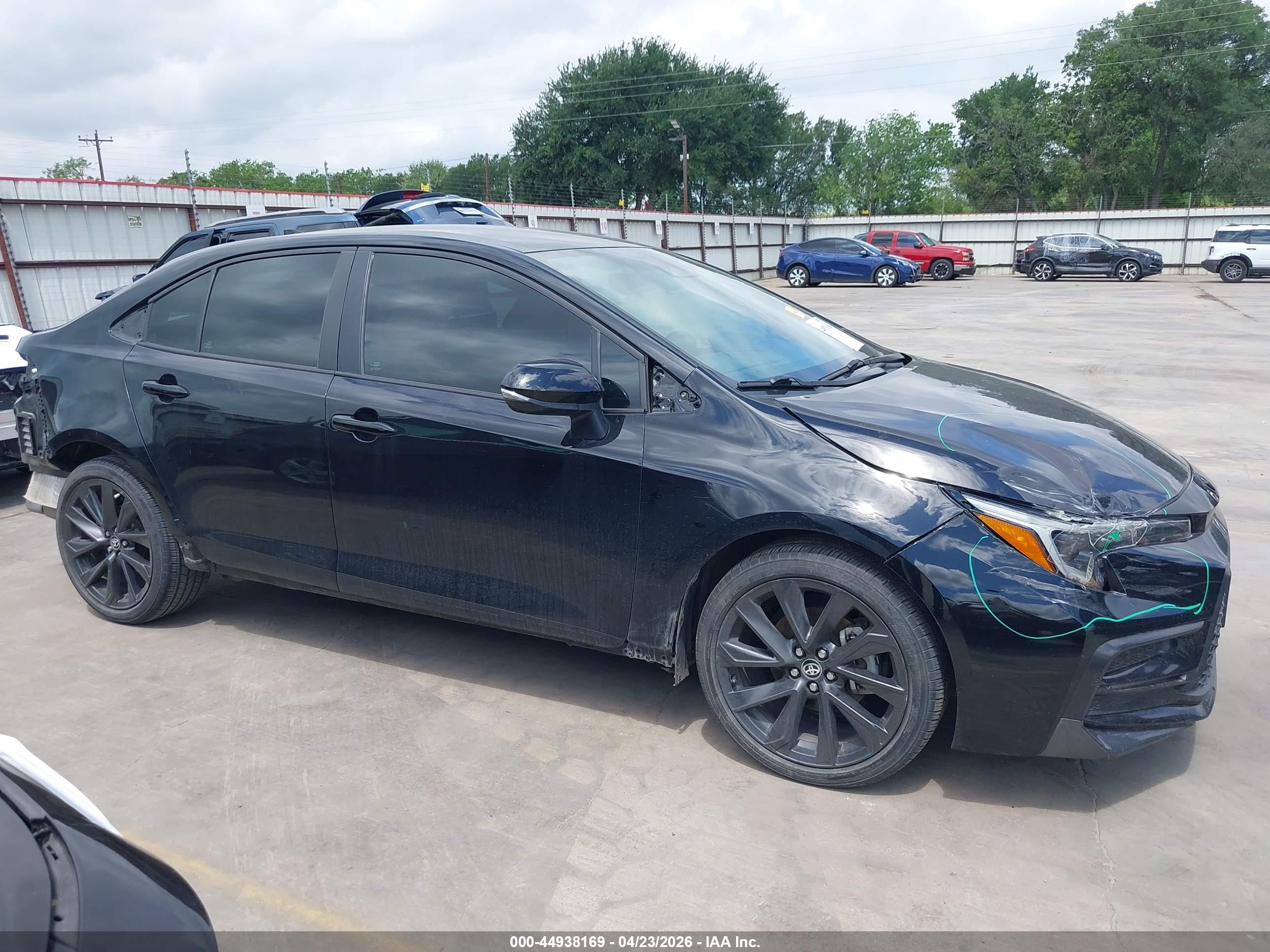 2023 Toyota Corolla Se Black vin: 5YFS4MCE8PP157867