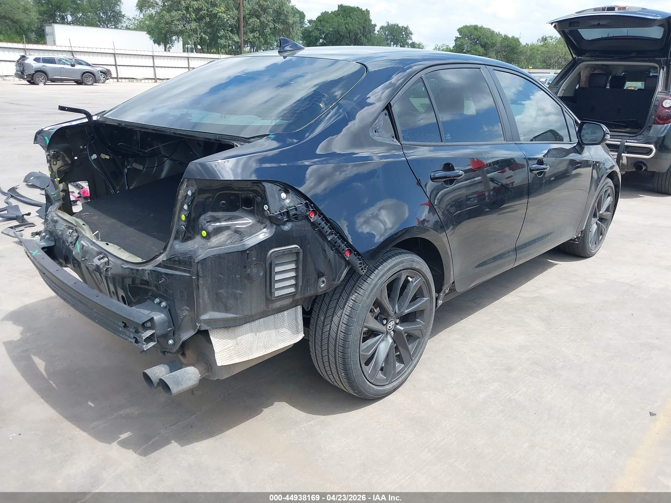 2023 Toyota Corolla Se Black vin: 5YFS4MCE8PP157867