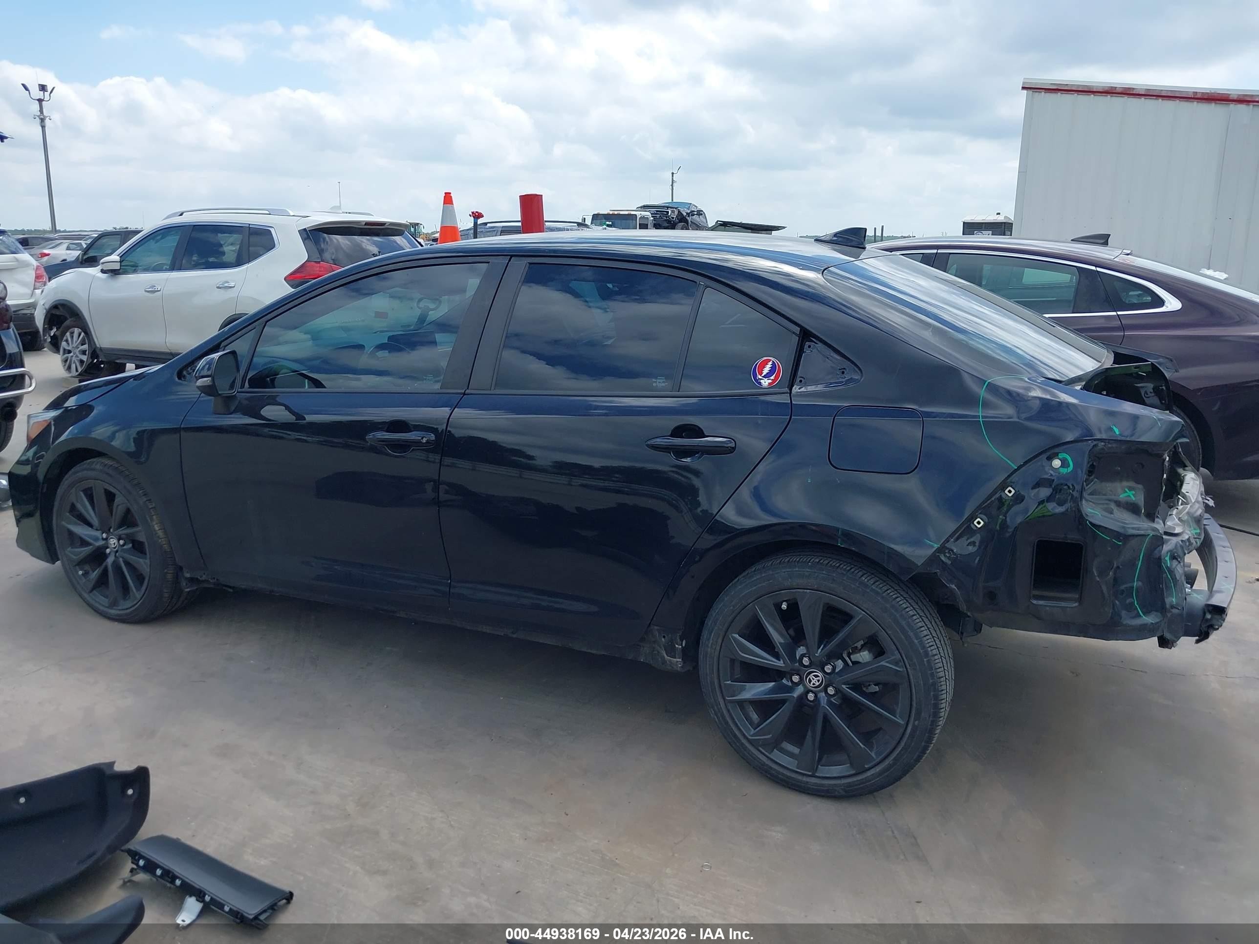 2023 Toyota Corolla Se Black vin: 5YFS4MCE8PP157867