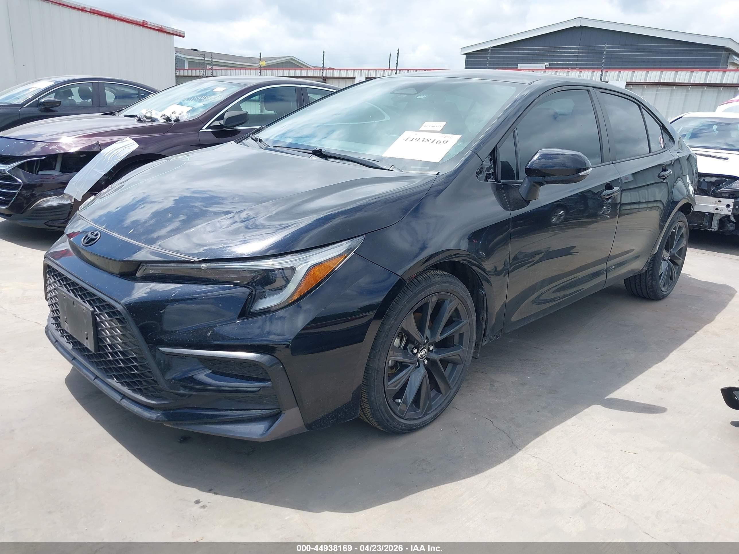 2023 Toyota Corolla Se Black vin: 5YFS4MCE8PP157867