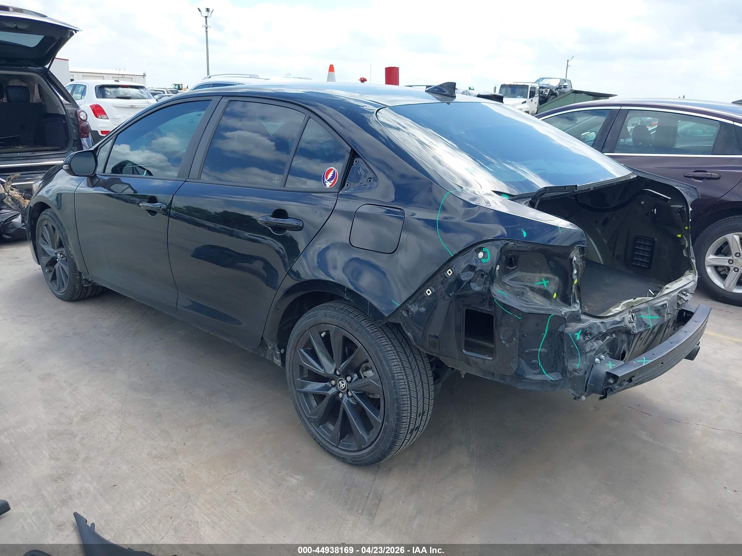 2023 Toyota Corolla Se Black vin: 5YFS4MCE8PP157867