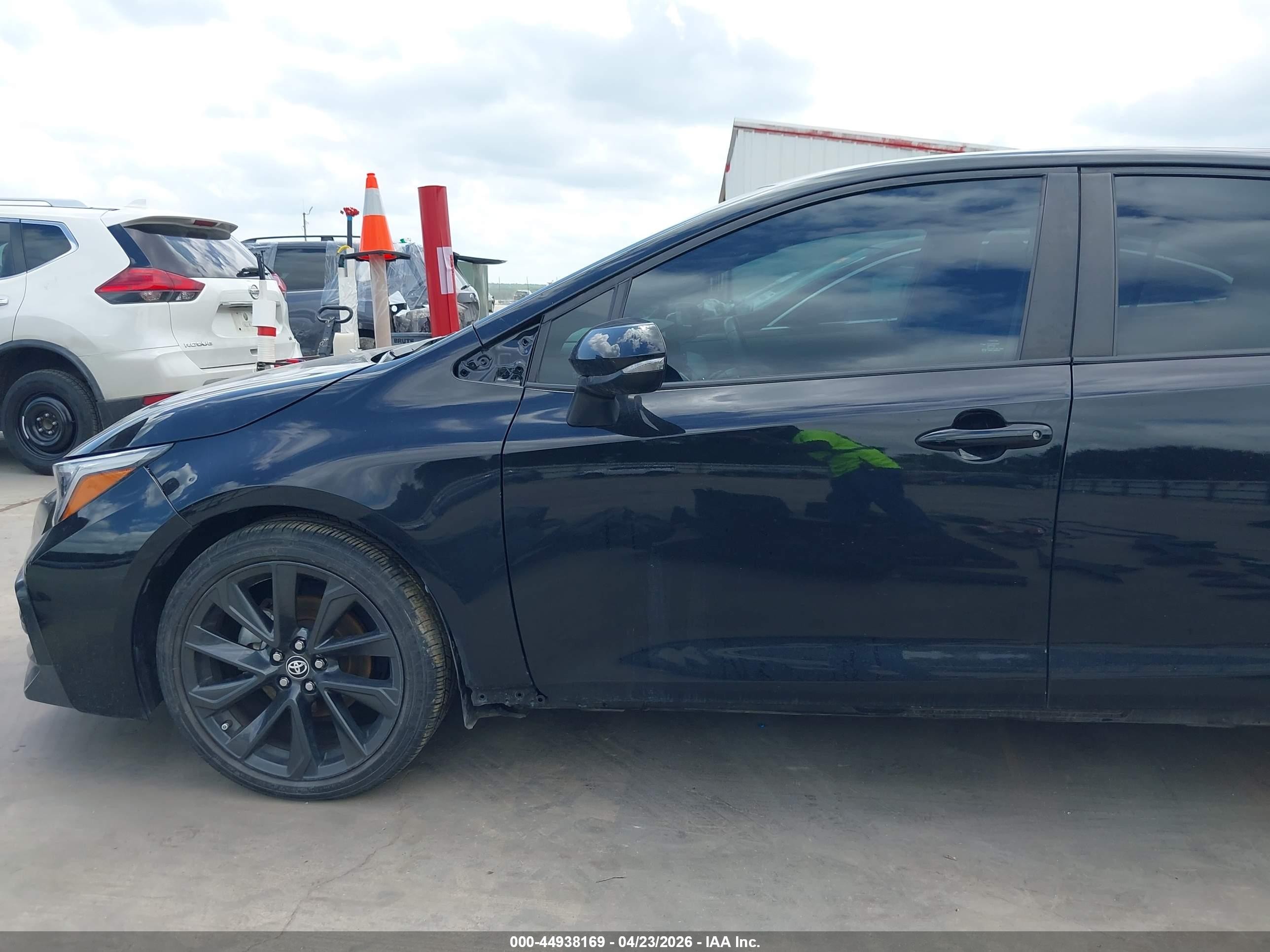 2023 Toyota Corolla Se Black vin: 5YFS4MCE8PP157867
