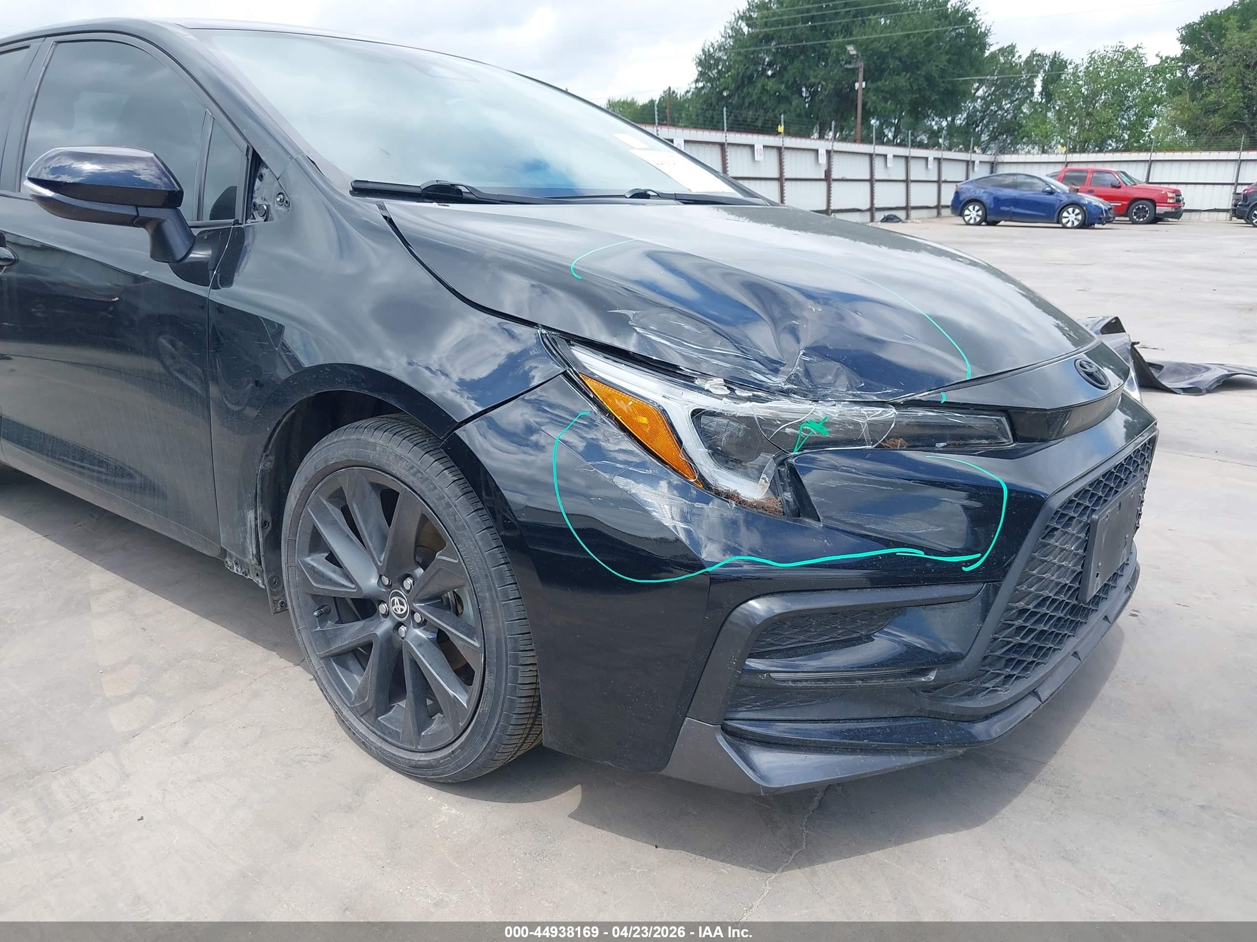 2023 Toyota Corolla Se Black vin: 5YFS4MCE8PP157867